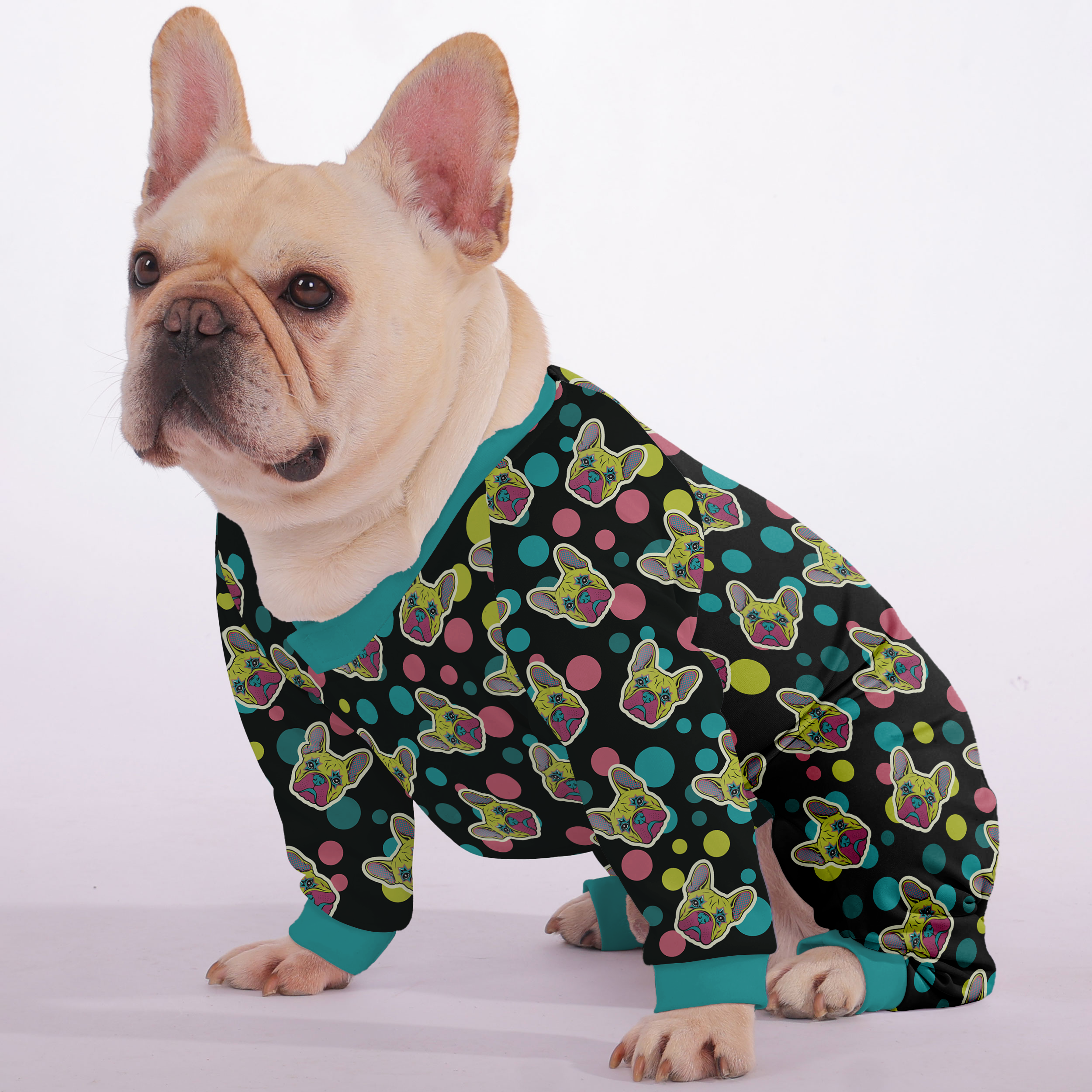 French Bulldog Ultra-Soft Dog Pajamas for Brachycephalic Dogs-fadou