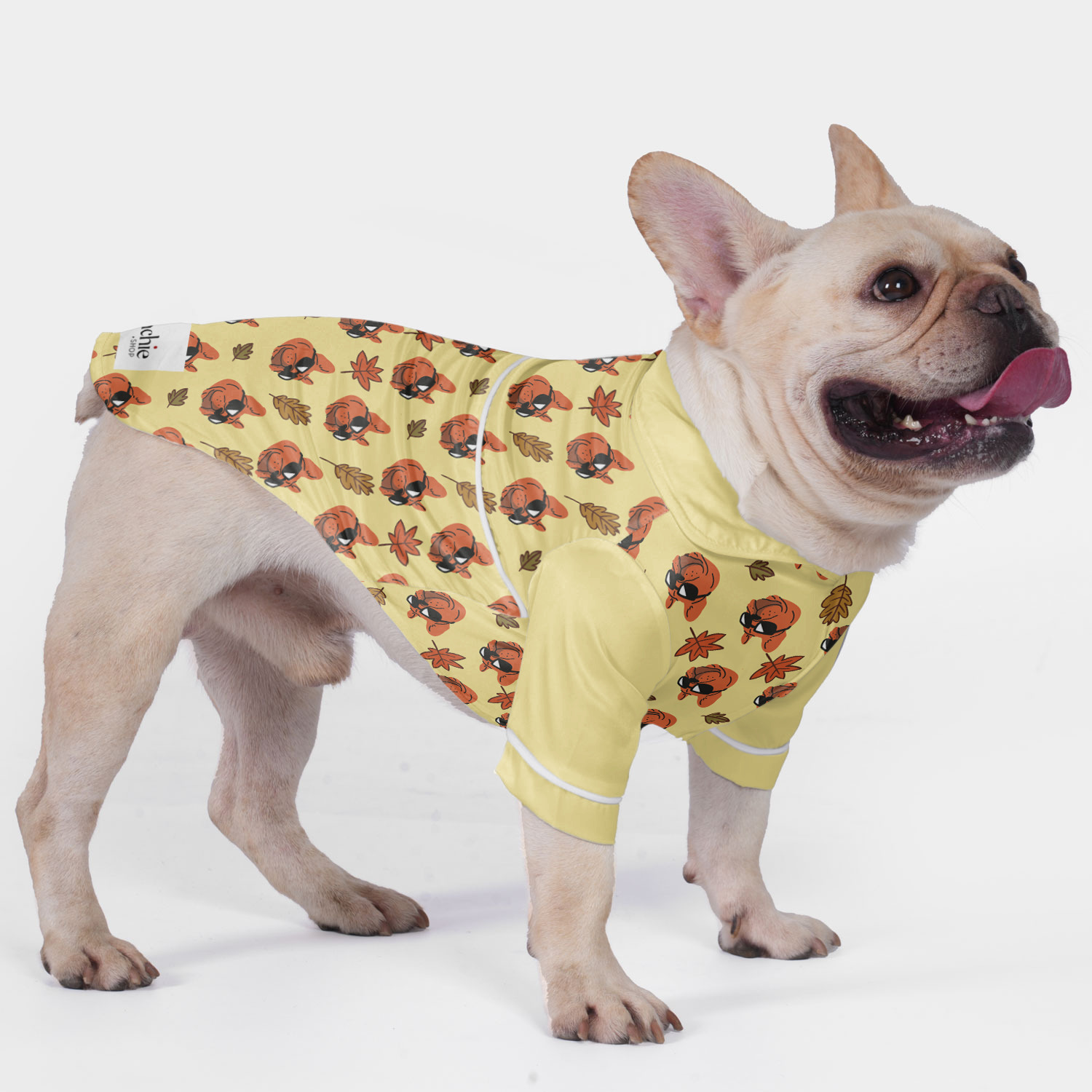 Joy French Bulldog Cozy Loungewear for Flat-Face Breeds-fadou