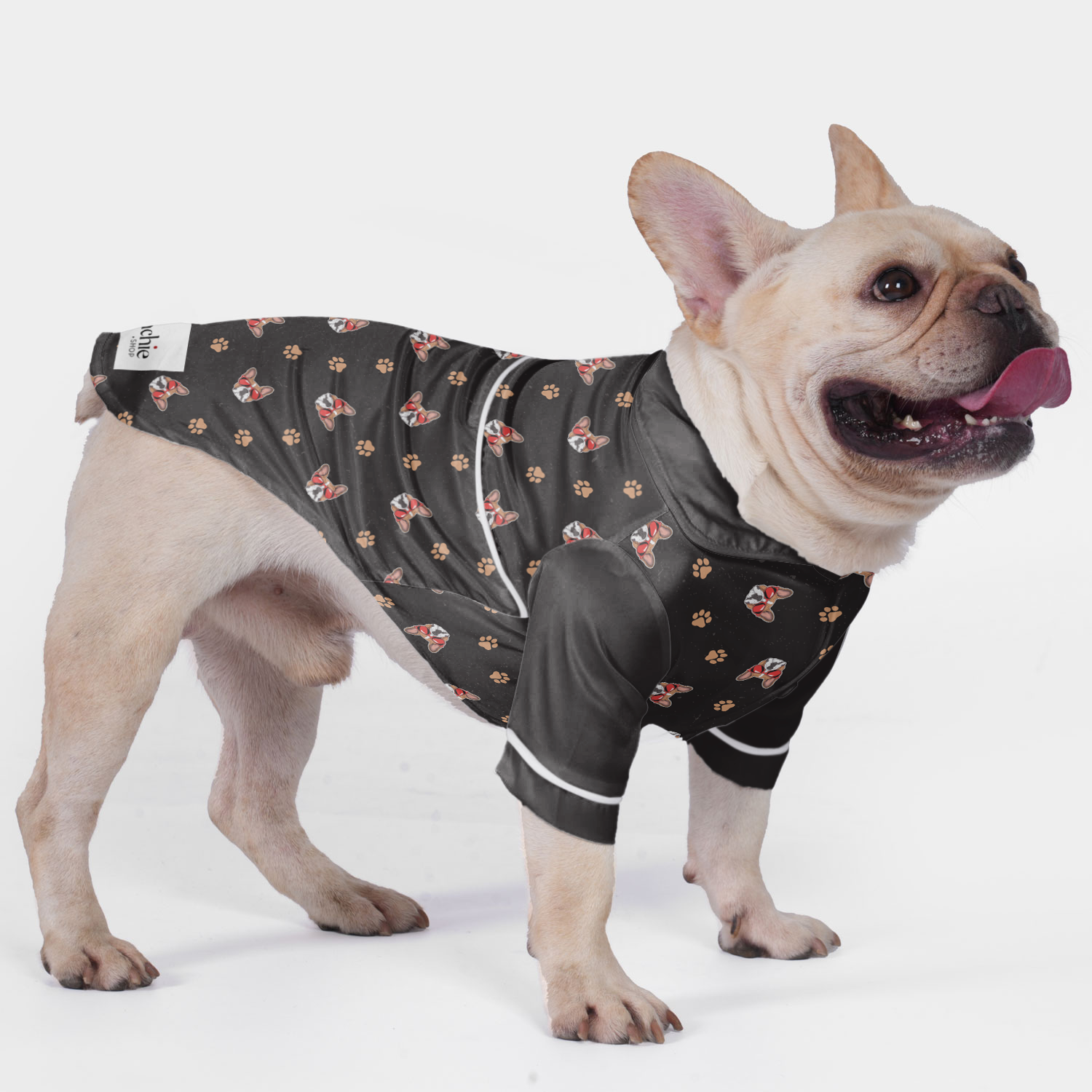 Dijon French Bulldog Cozy Loungewear for Training Sessions-fadou