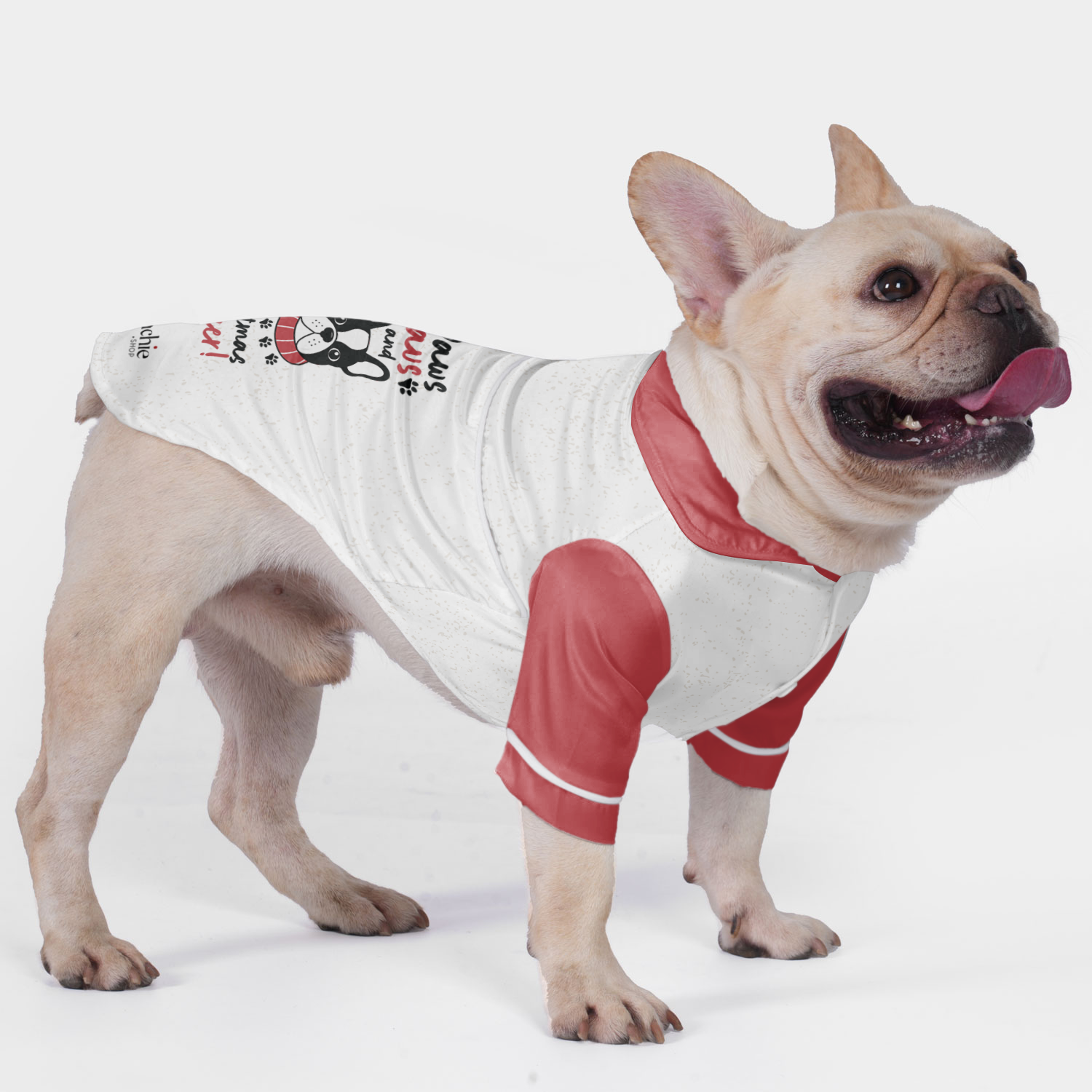 French Bulldog Christmas Cozy Loungewear for Training Sessions-fadou