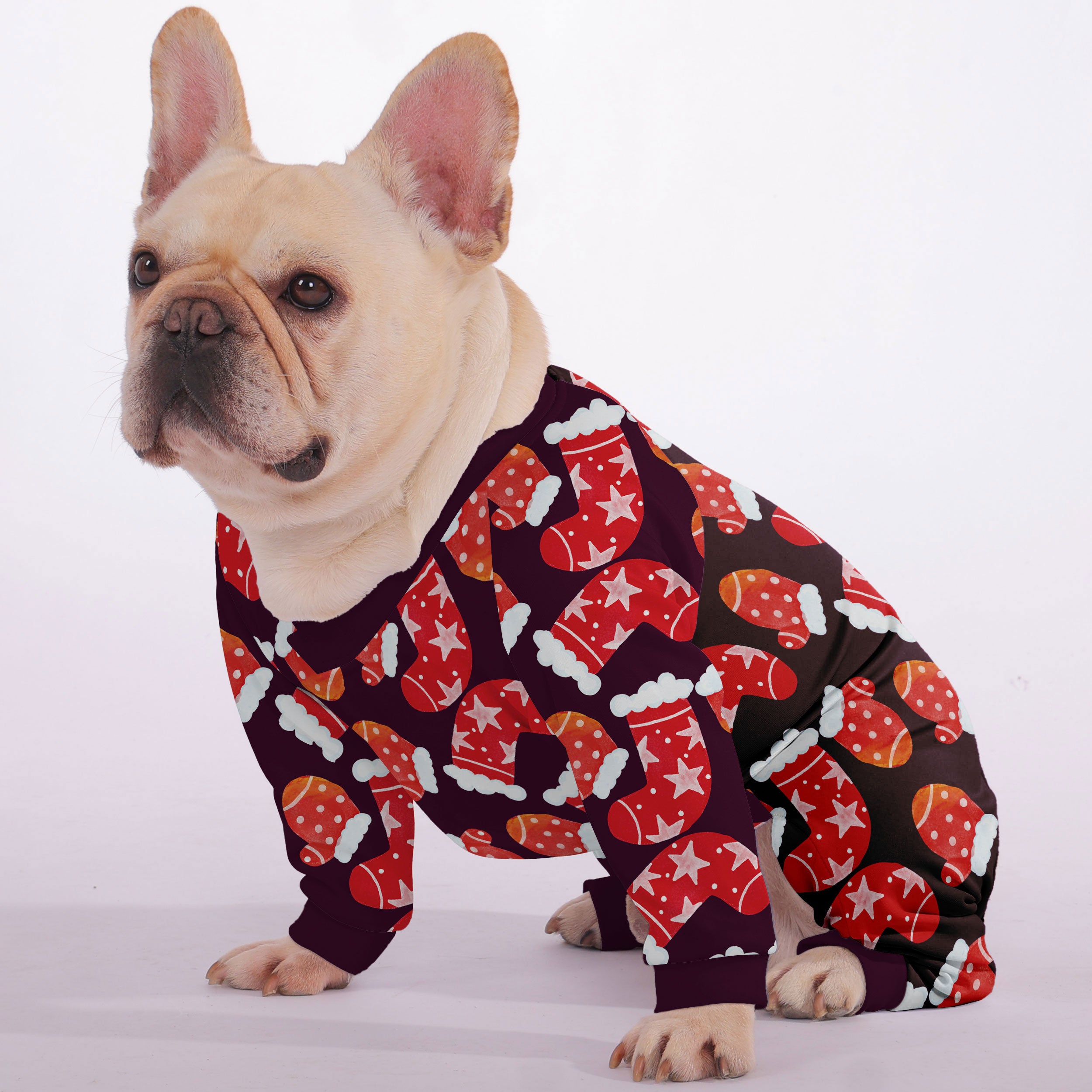 Chloe French Bulldog Cozy Loungewear for Travel Comfort-fadou