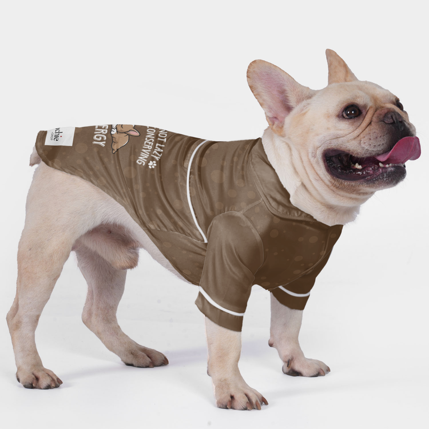 I’m Not Lazy, Just Conserving Energy - Pajamas for French Bulldogs-fadou
