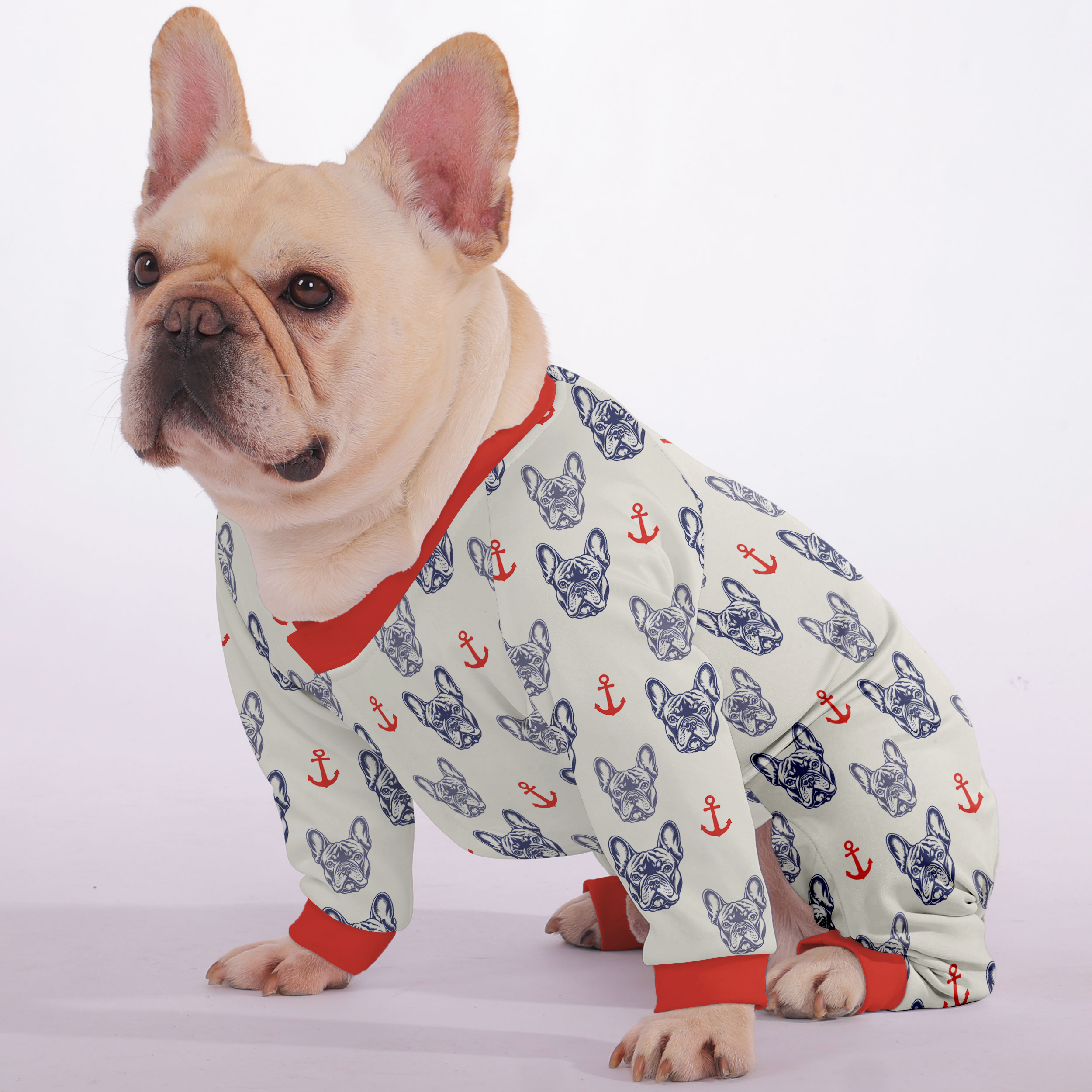 French Bulldog Ultra-Soft Dog Pajamas for Outdoor Adventures-fadou