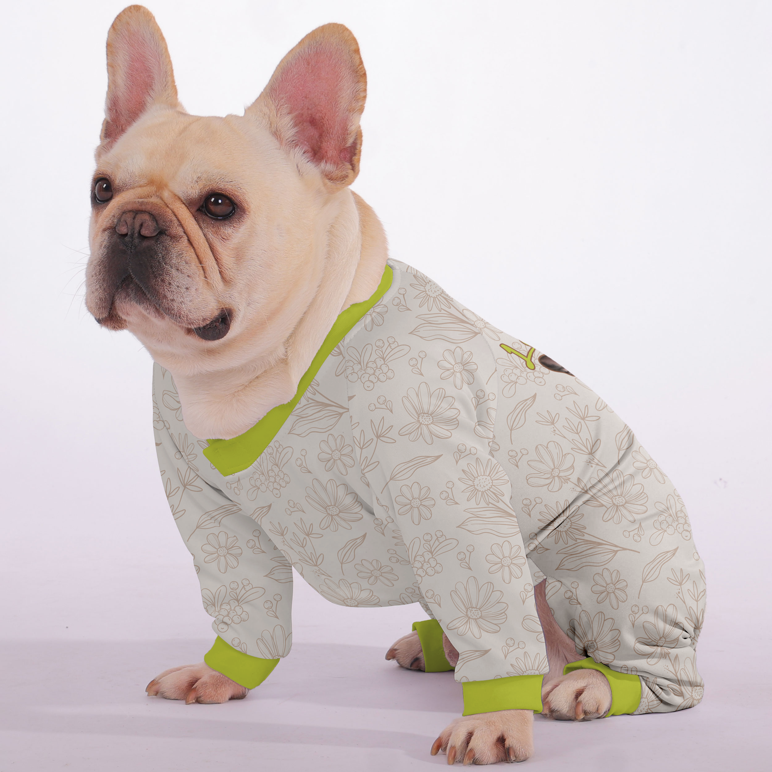 French Bulldog Personalized Dog Pajamas for Outdoor Adventures-fadou