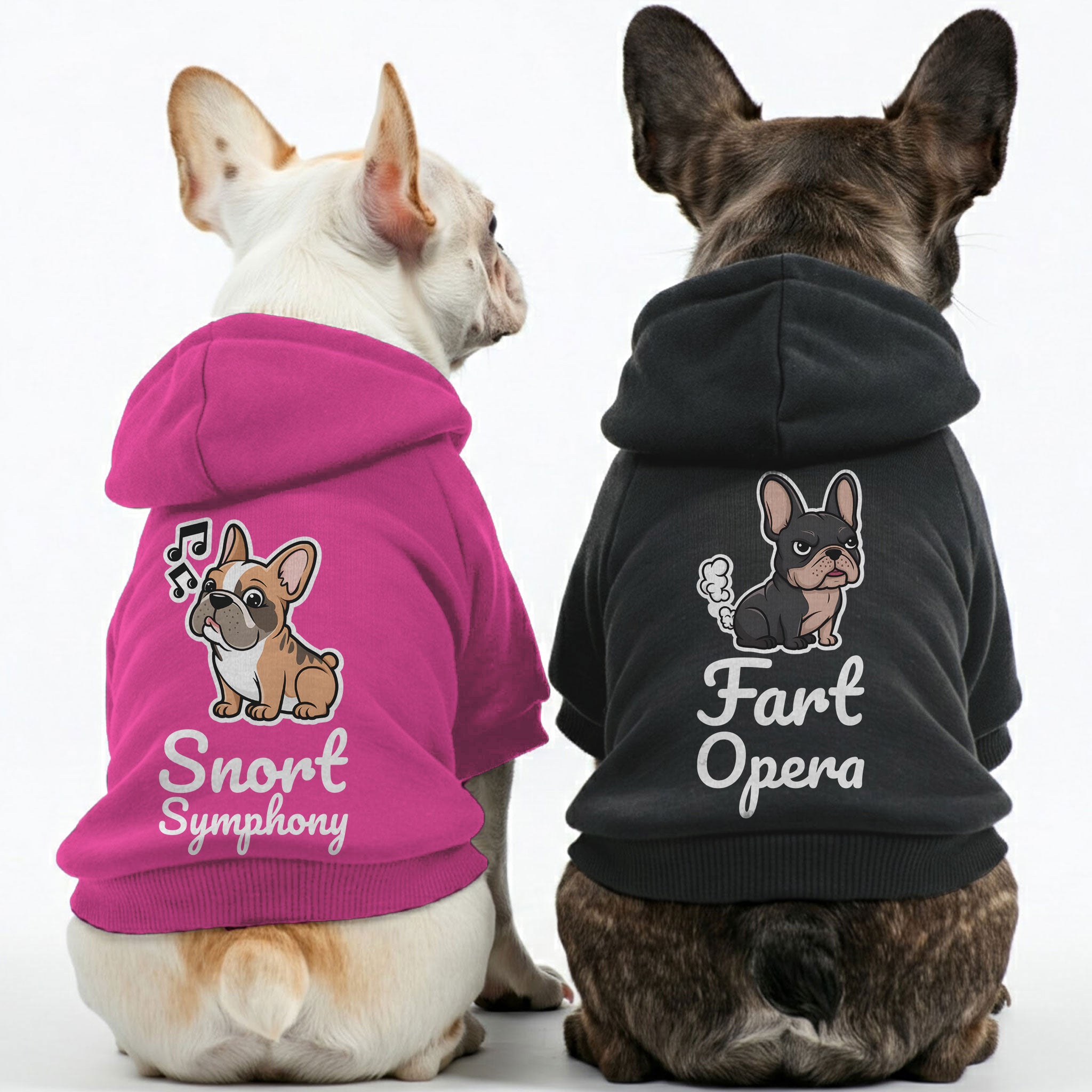 Snort French Bulldog Pet Sweatshirt for Brachycephalic Dogs-fadou