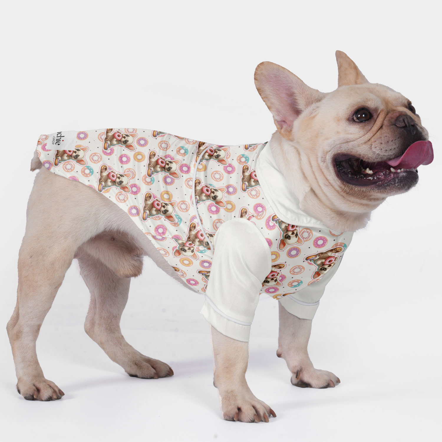 Macy French Bulldog Dog Pajamas for Brachycephalic Dogs-fadou
