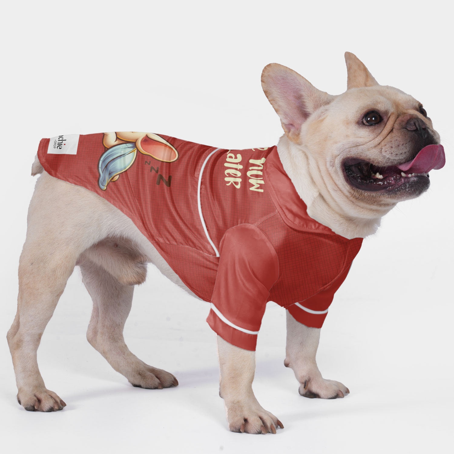 Snore French Bulldog Pet Sleepwear for Brachycephalic Dogs-fadou