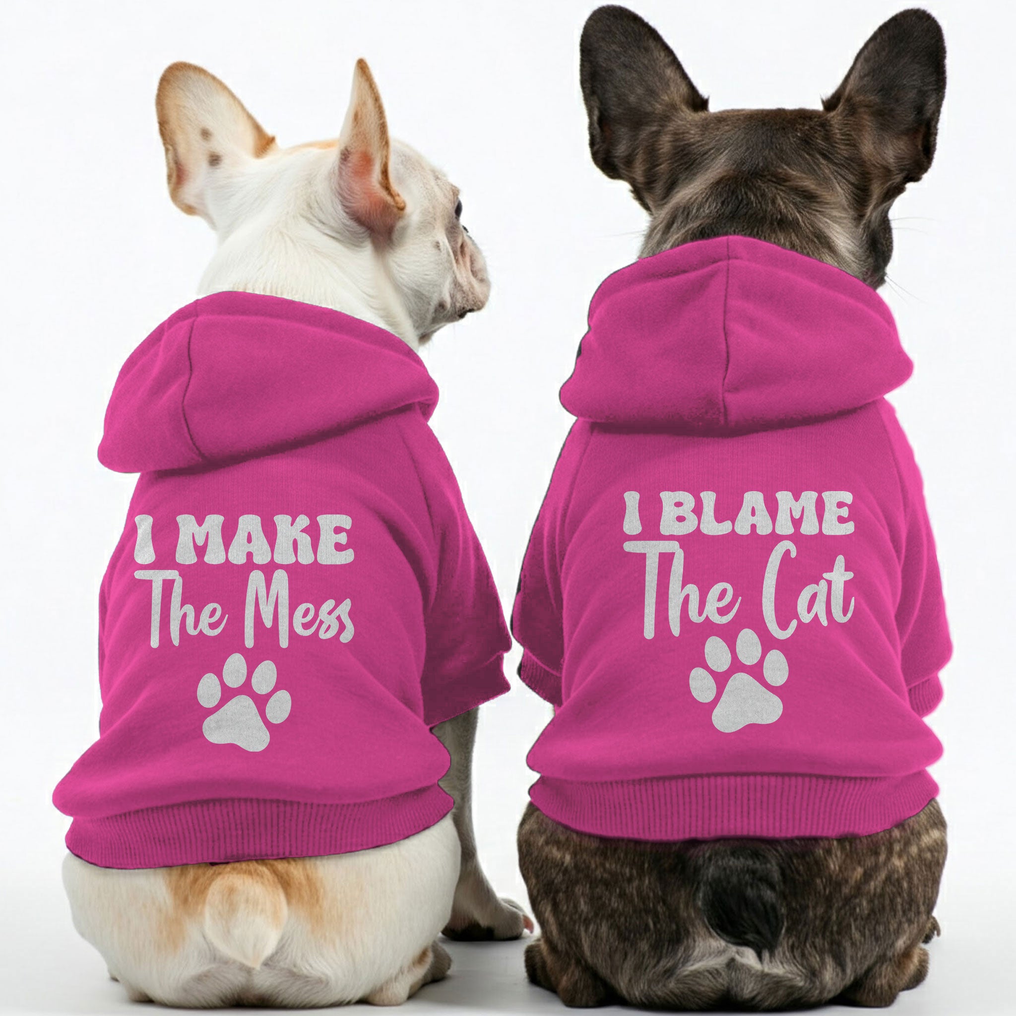 French Bulldog Stylish Cozy Hoodie for Short-Nosed Dogs-fadou