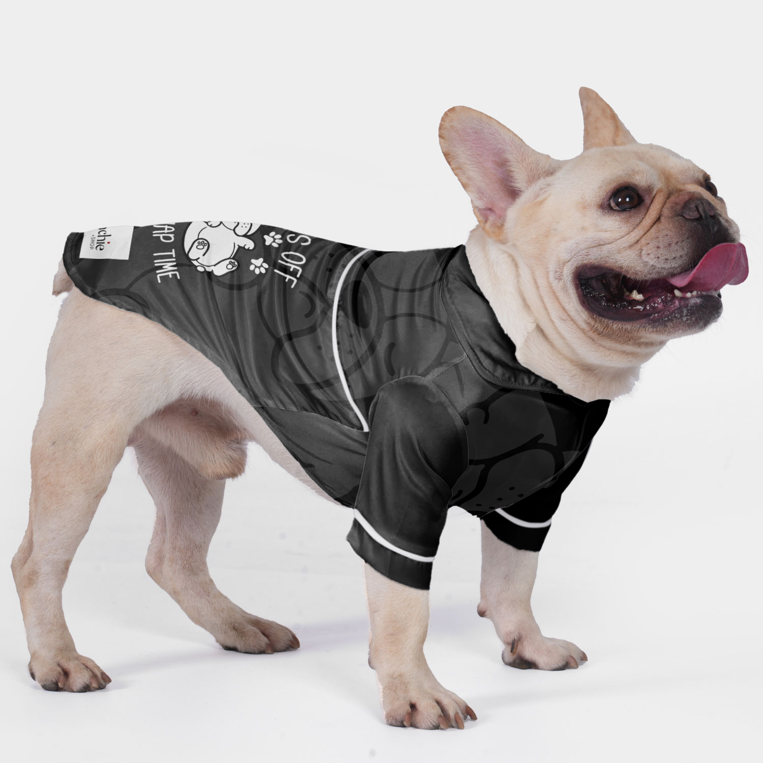 Paws French Bulldog Night Outfit for Brachycephalic Dogs-fadou