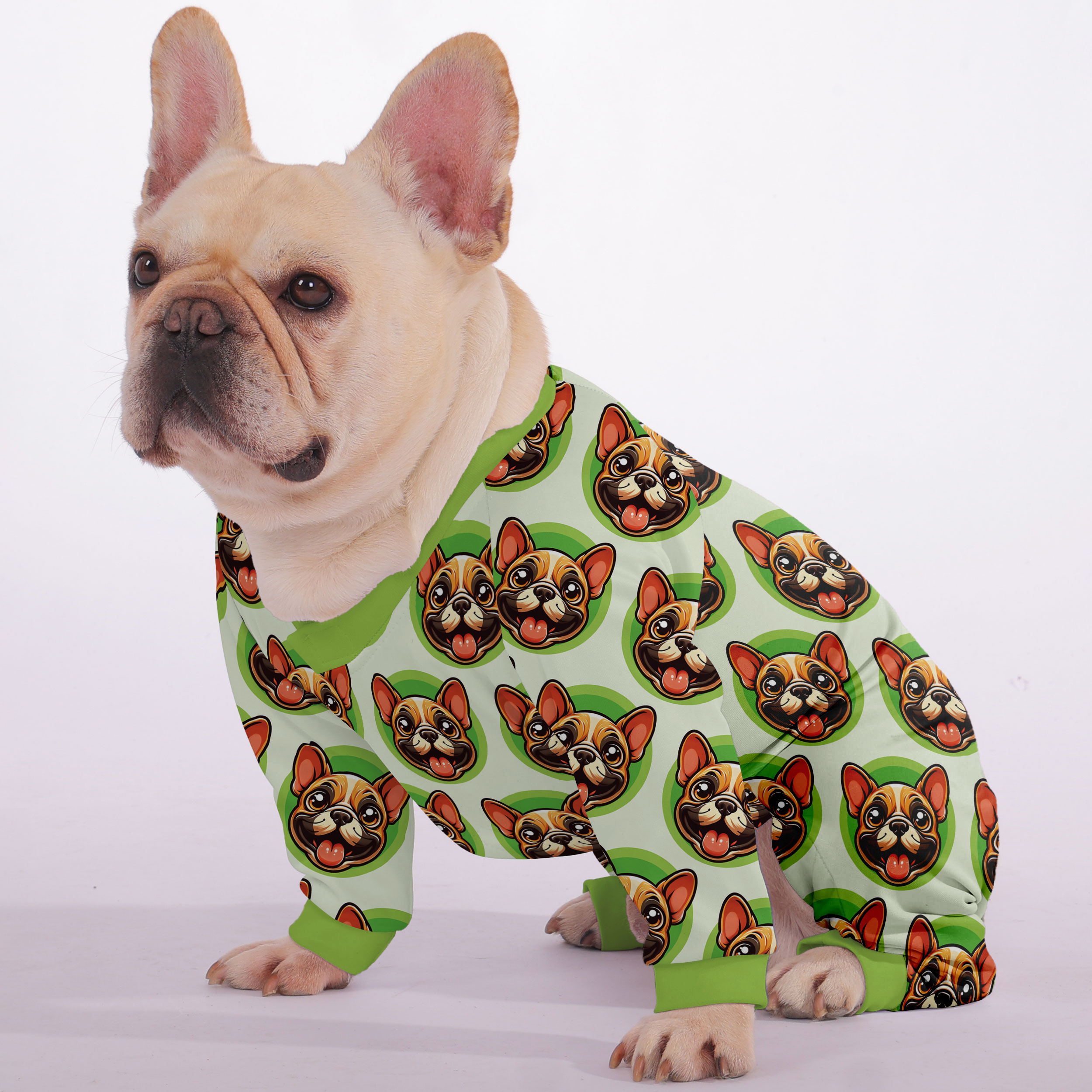 French Bulldog Stylish Dog Pajamas for Training Sessions-fadou