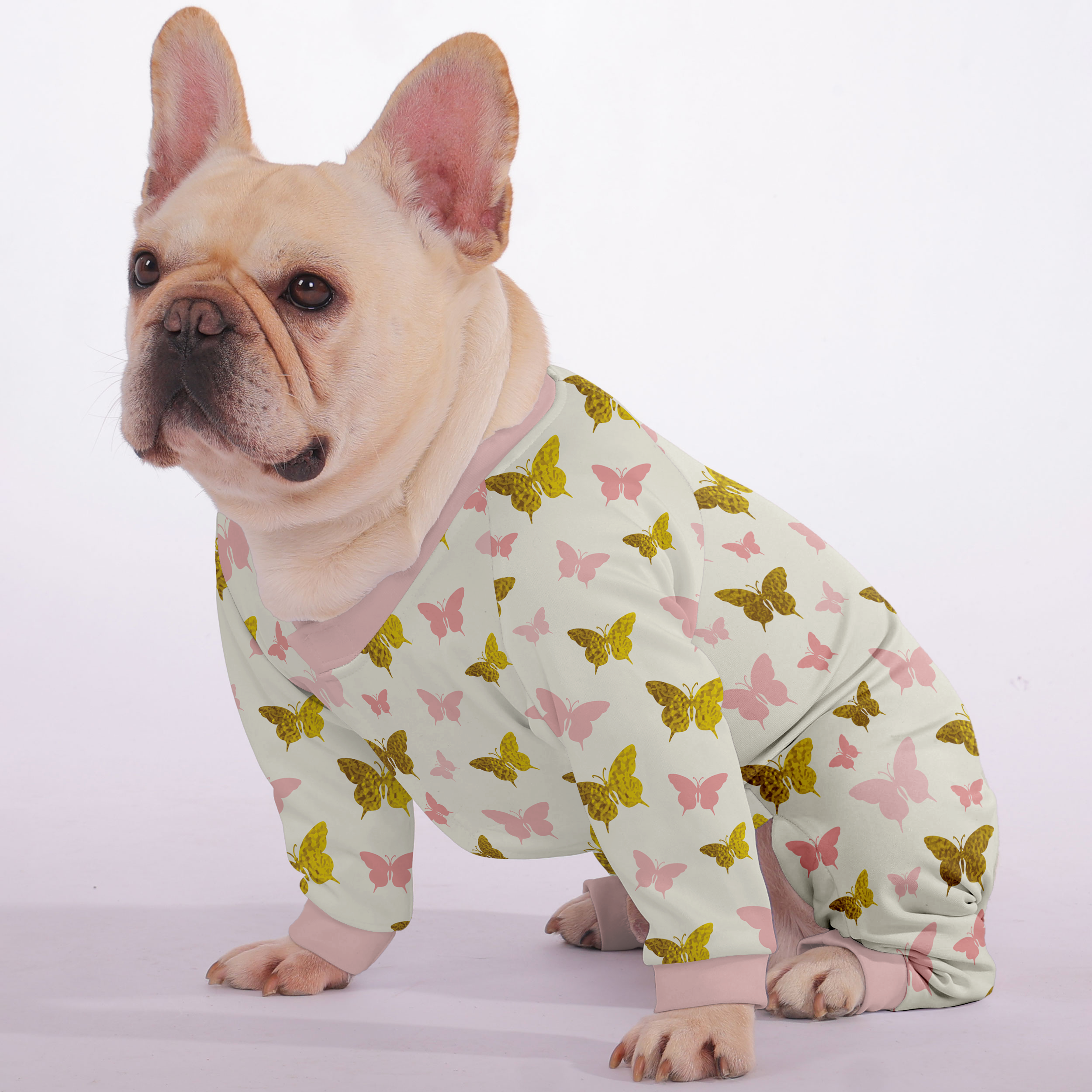 French Bulldog Soft Dog Pajamas for Brachycephalic Dogs-fadou