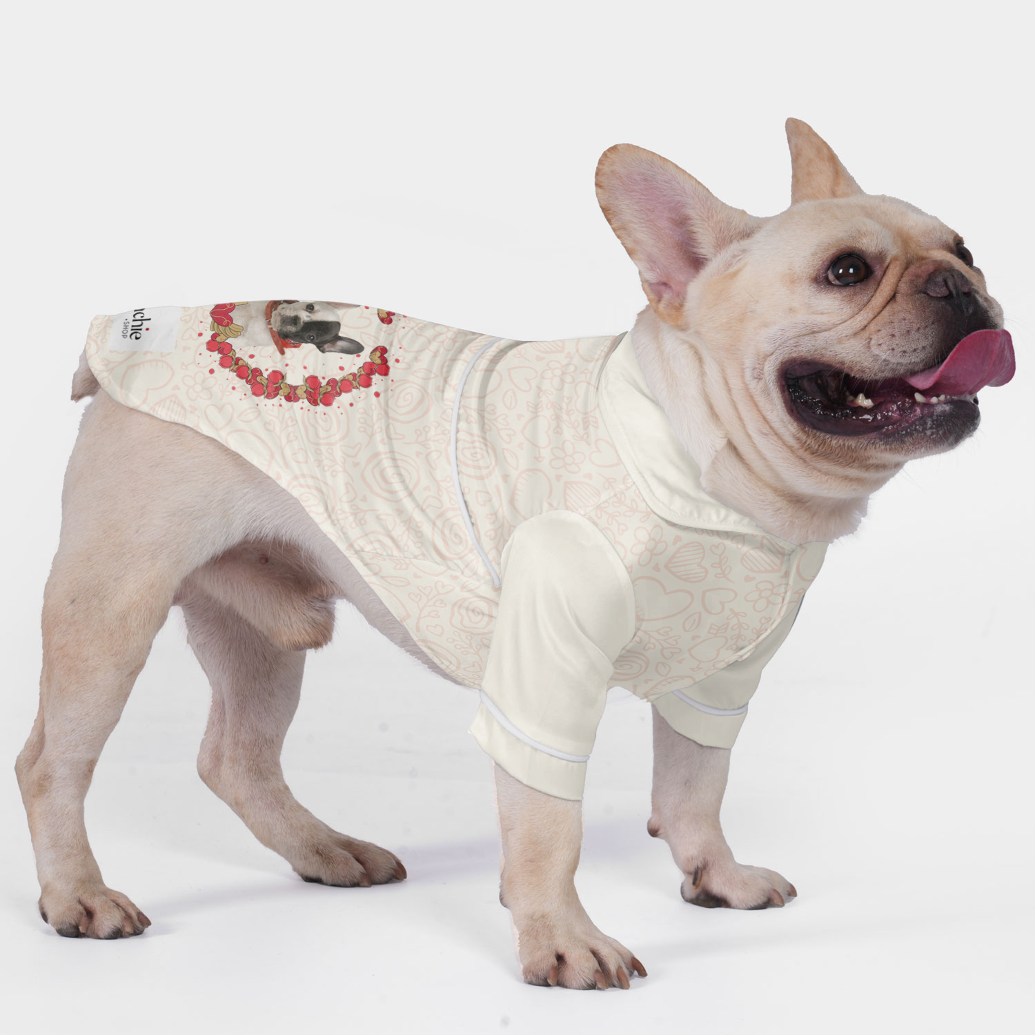 French Bulldog Custom Pet Sleepwear for Outdoor Adventures-fadou
