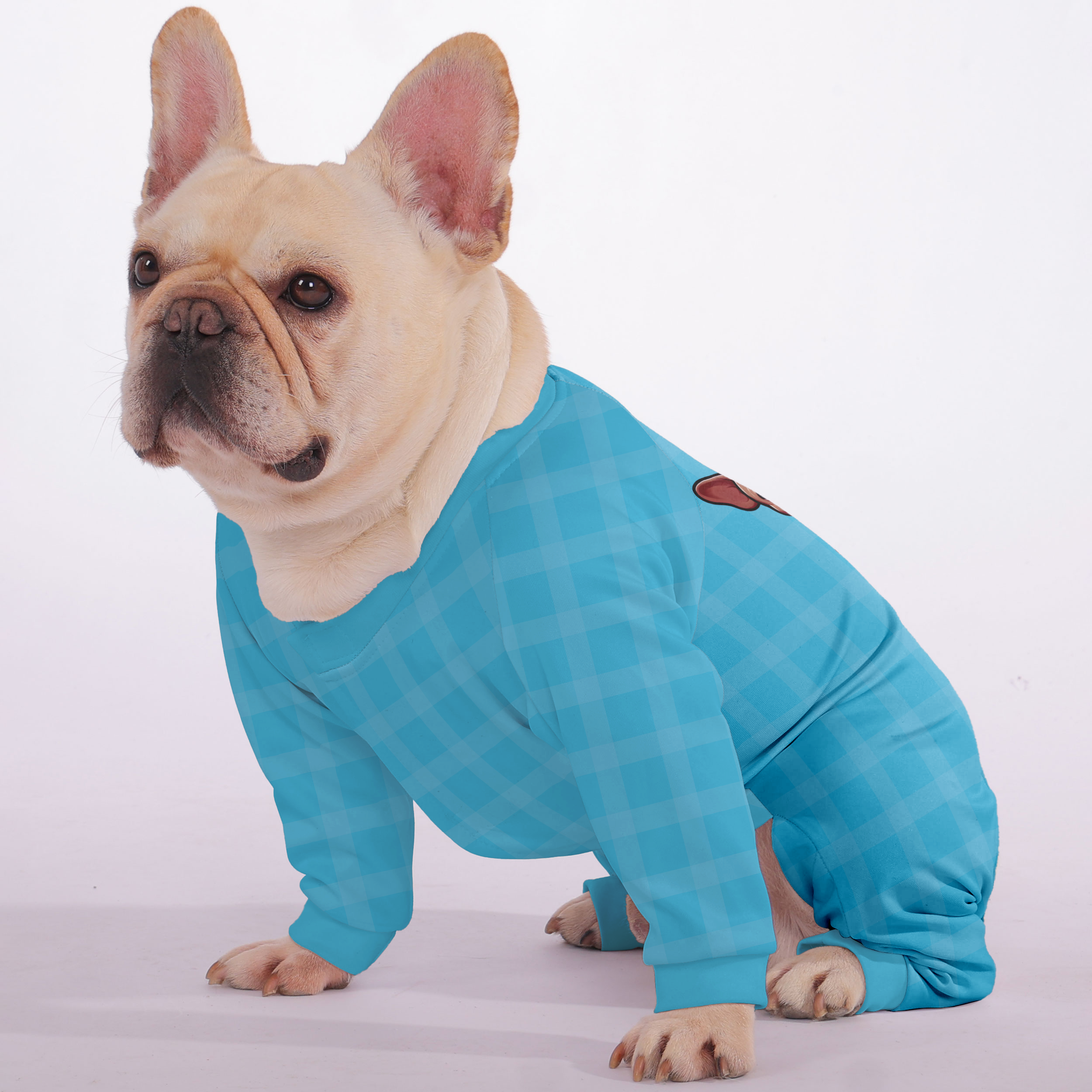 French Bulldog Ultra-Soft Cozy Loungewear for Stocky Dogs-fadou