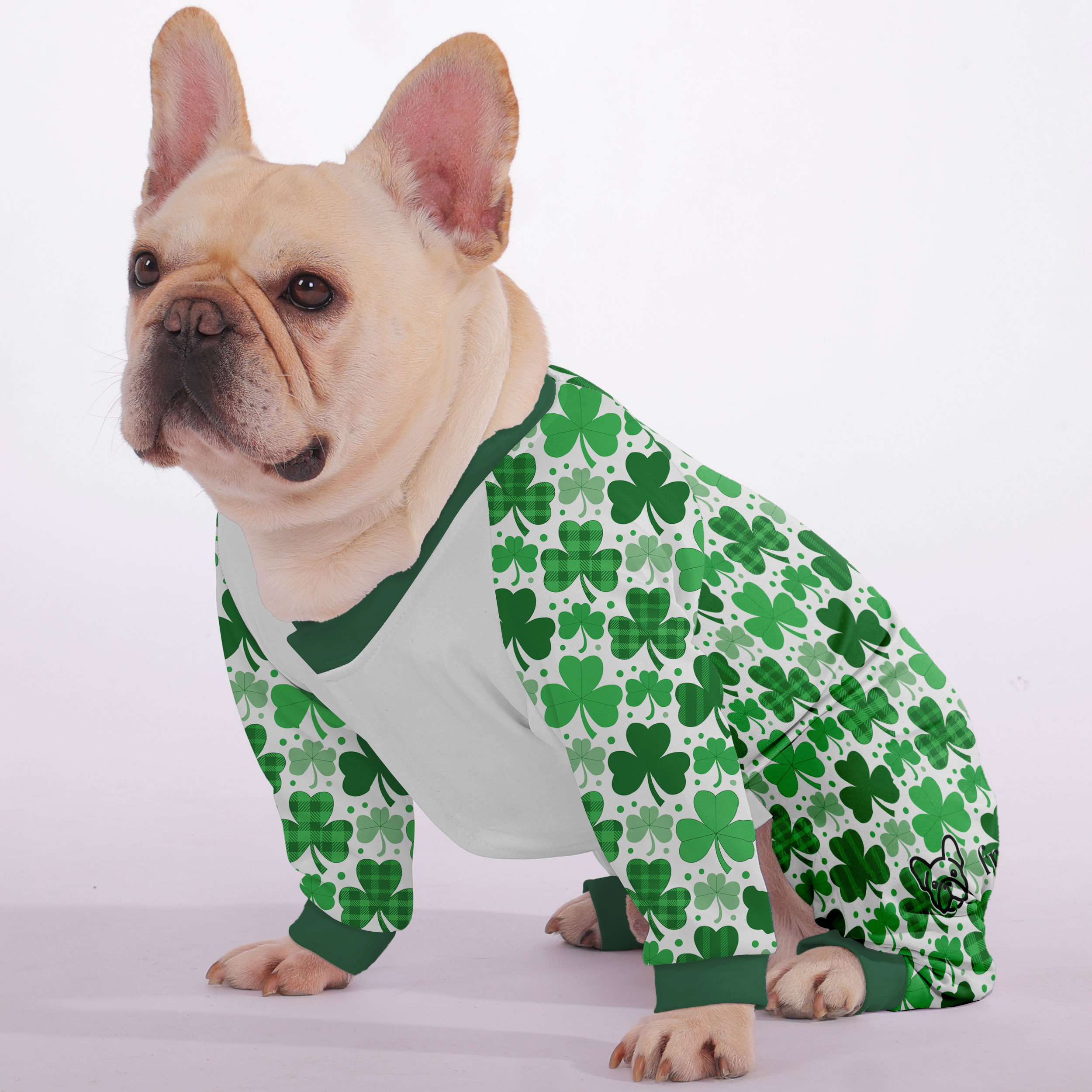 French Bulldog Soft Night Outfit for Brachycephalic Dogs-fadou