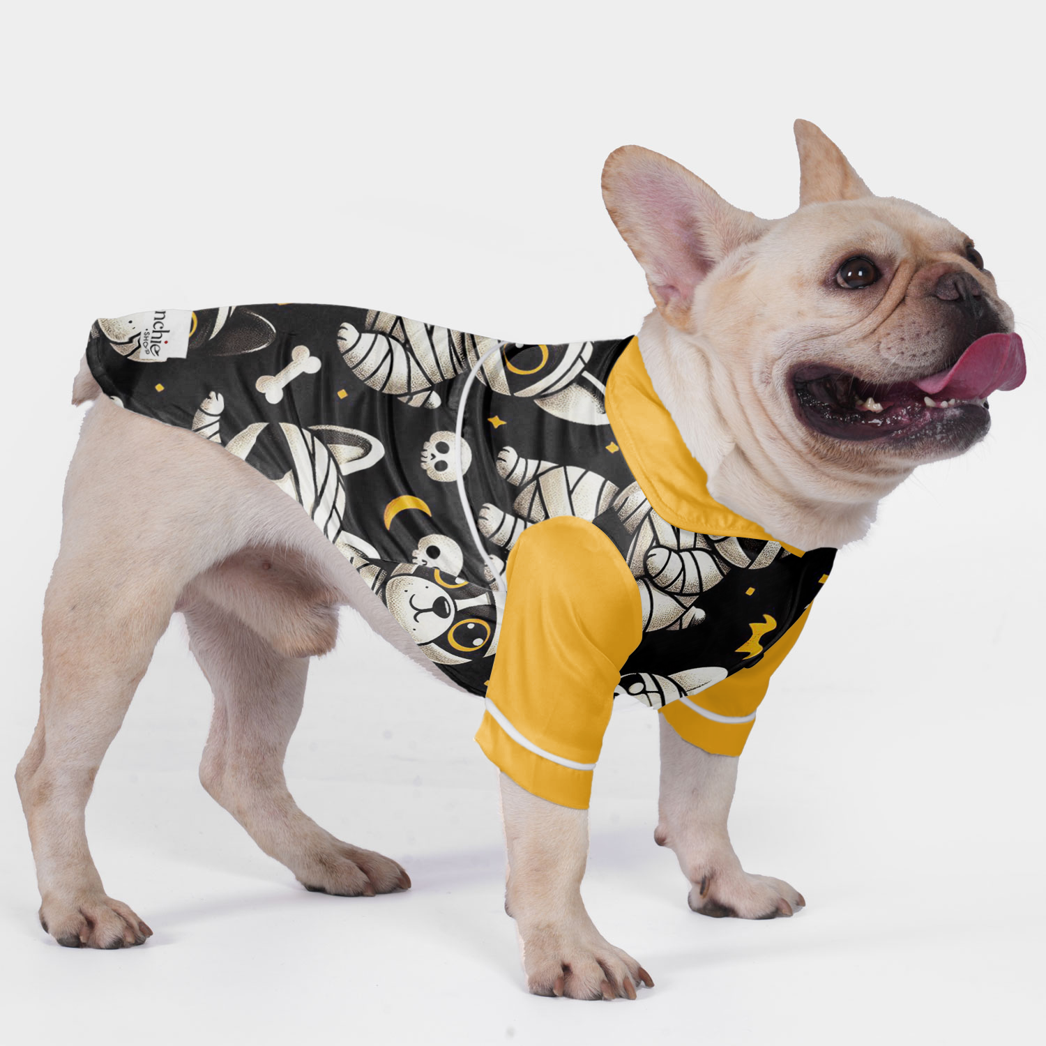 Bailey French Bulldog Pet Sleepwear for Flat-Face Breeds-fadou