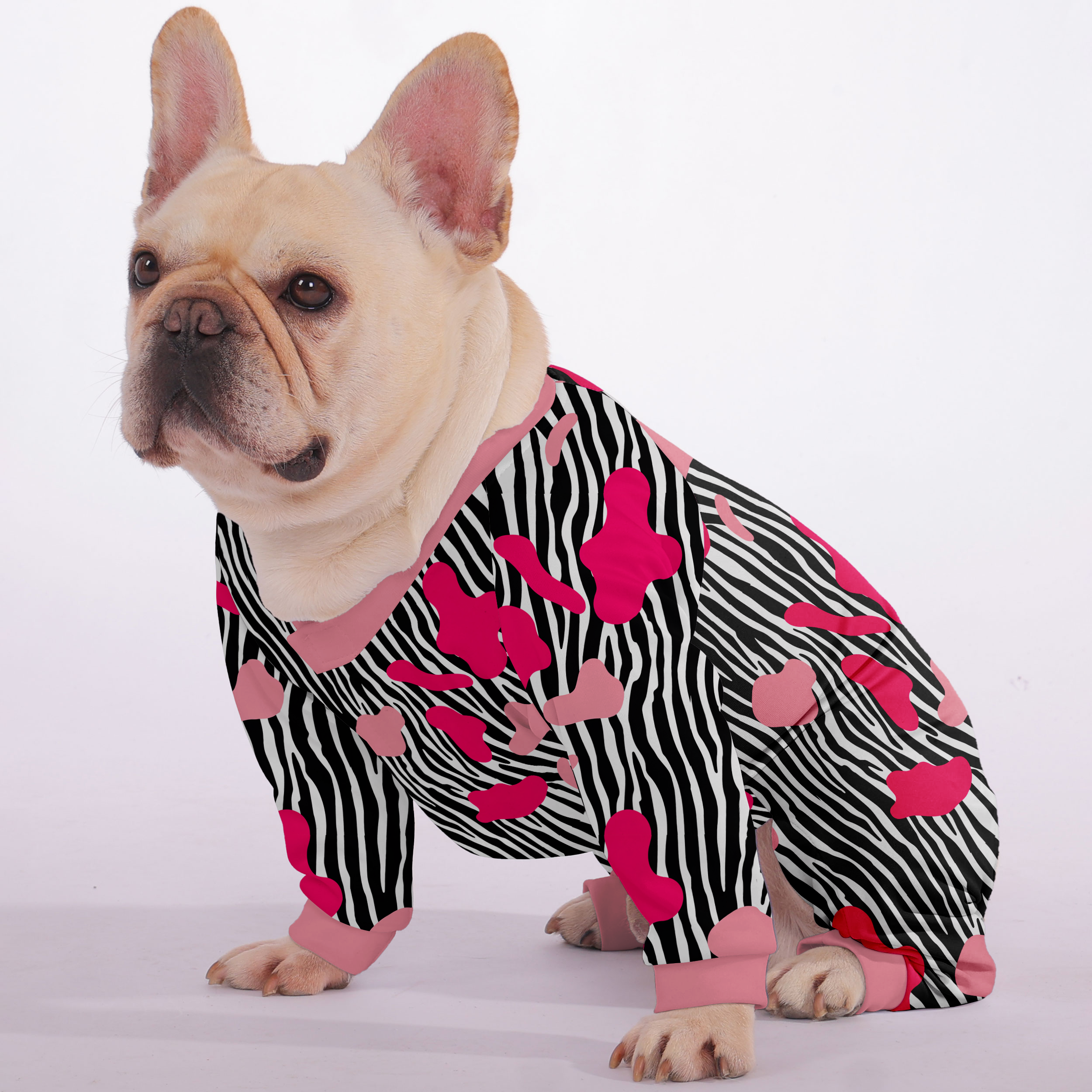 Frenchie Ultra-Soft Cozy Loungewear for Flat-Face Breeds-fadou