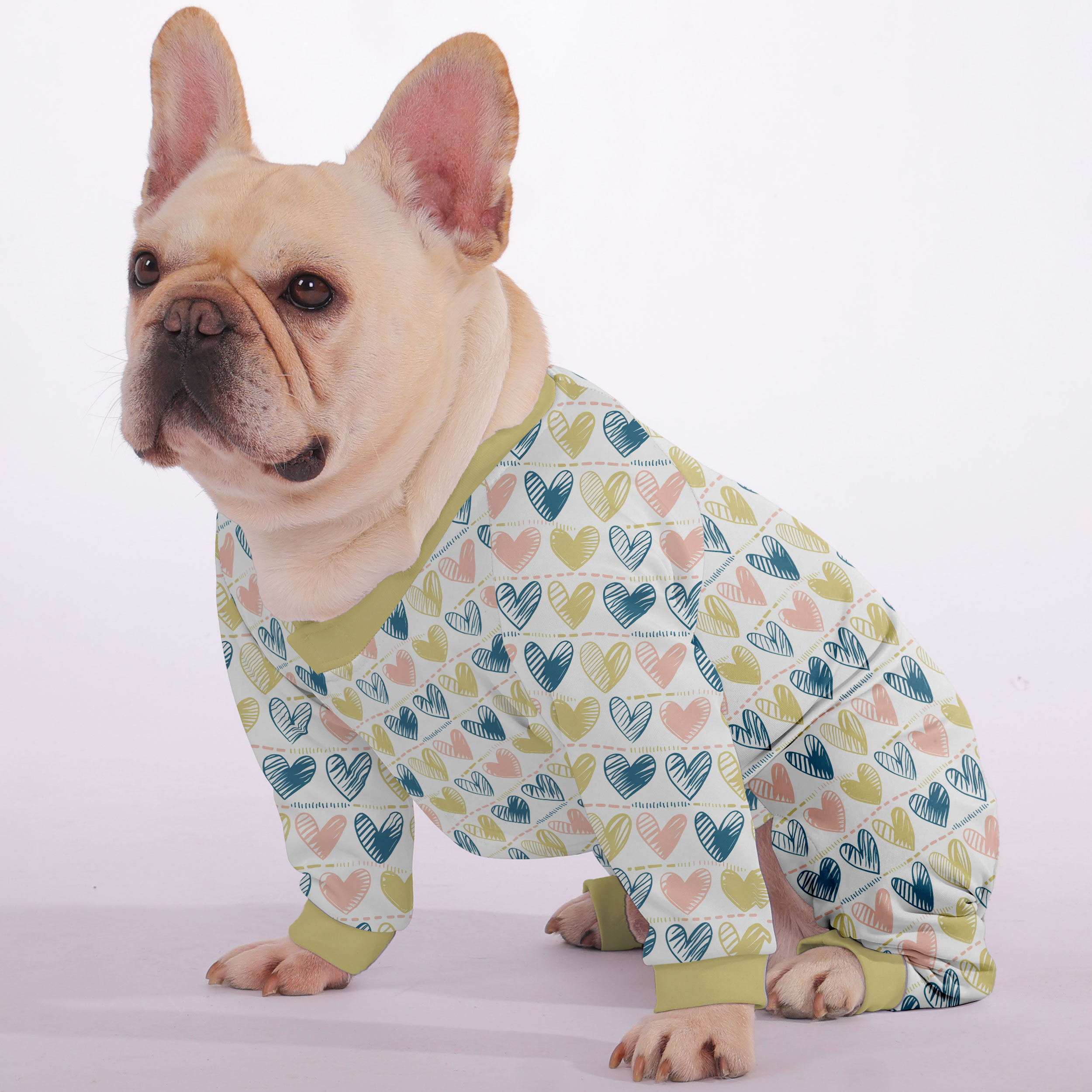 French Bulldog Ultra-Soft Cozy Loungewear for Travel Comfort-fadou