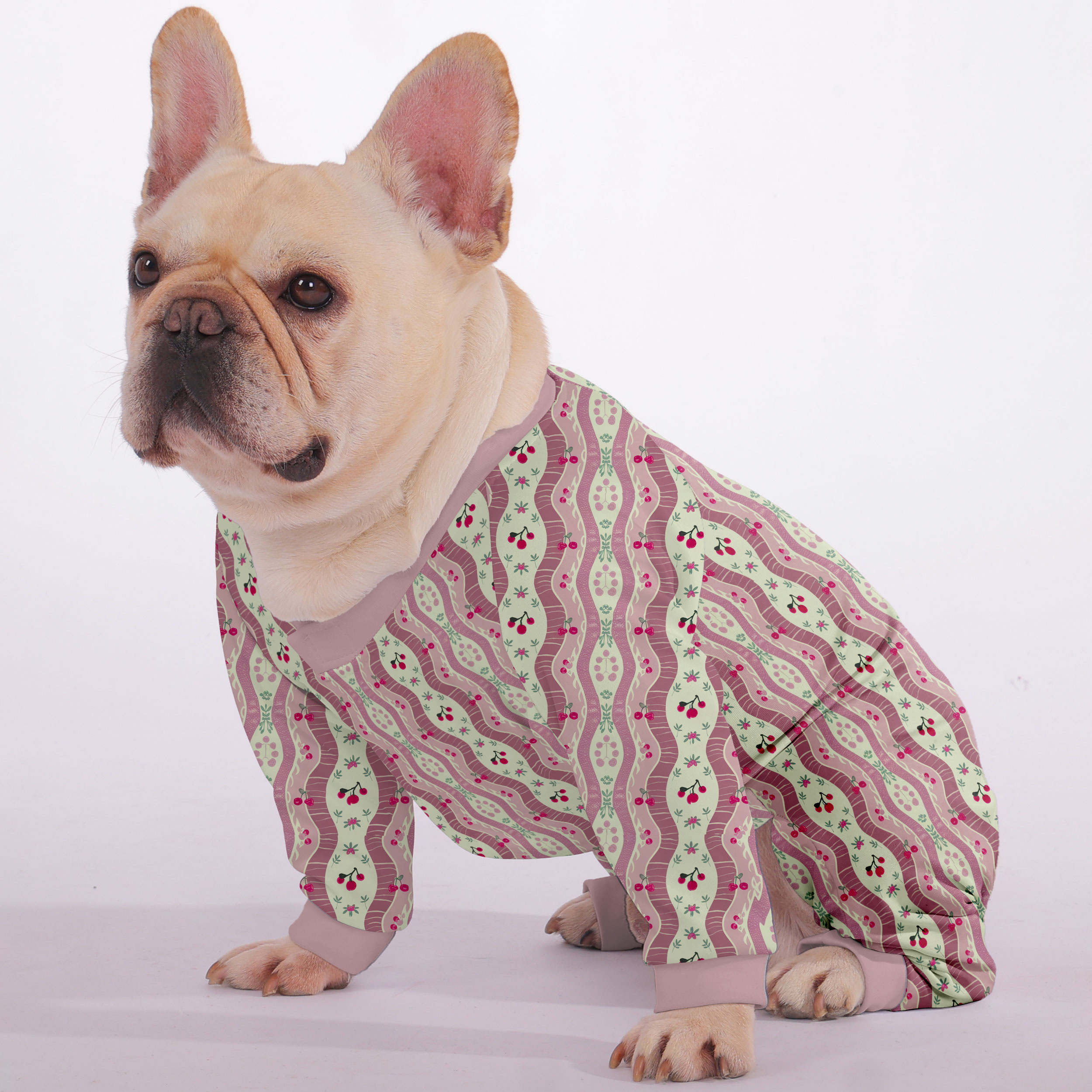 French Bulldog Ultra-Soft Pet Sleepwear for French Bulldogs-fadou