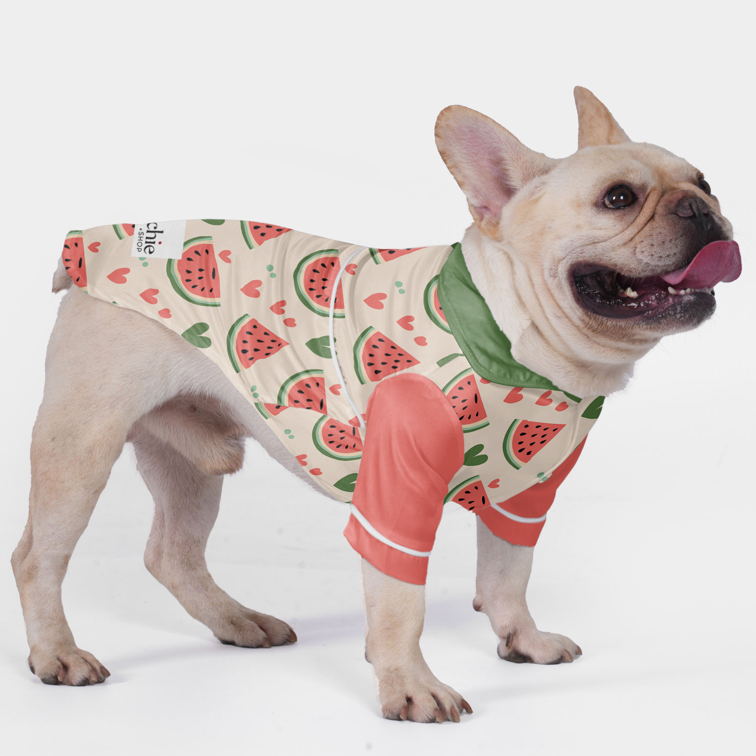 Rocky French Bulldog Pet Sleepwear for Short-Nosed Dogs-fadou