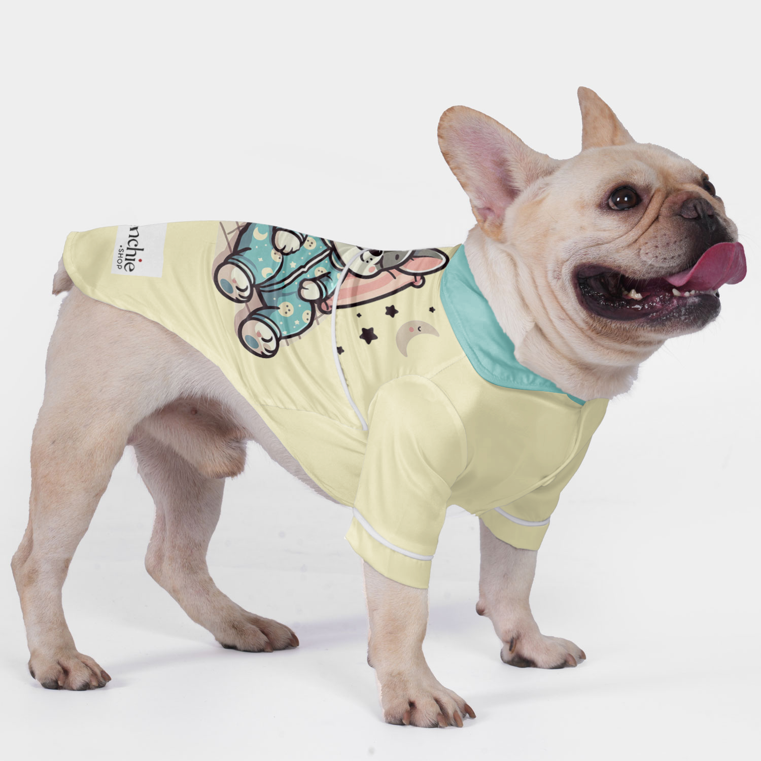 Teddy French Bulldog Dog Pajamas for Brachycephalic Dogs-fadou