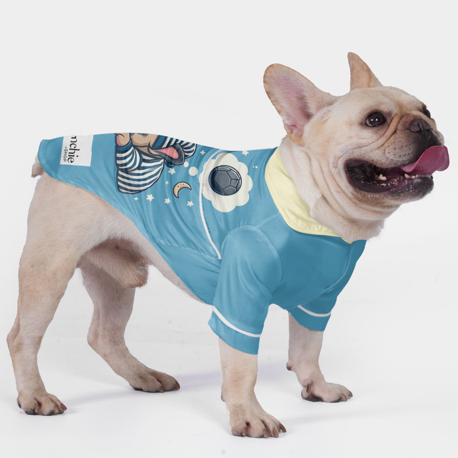 Bear French Bulldog Pet Sleepwear for Brachycephalic Dogs-fadou