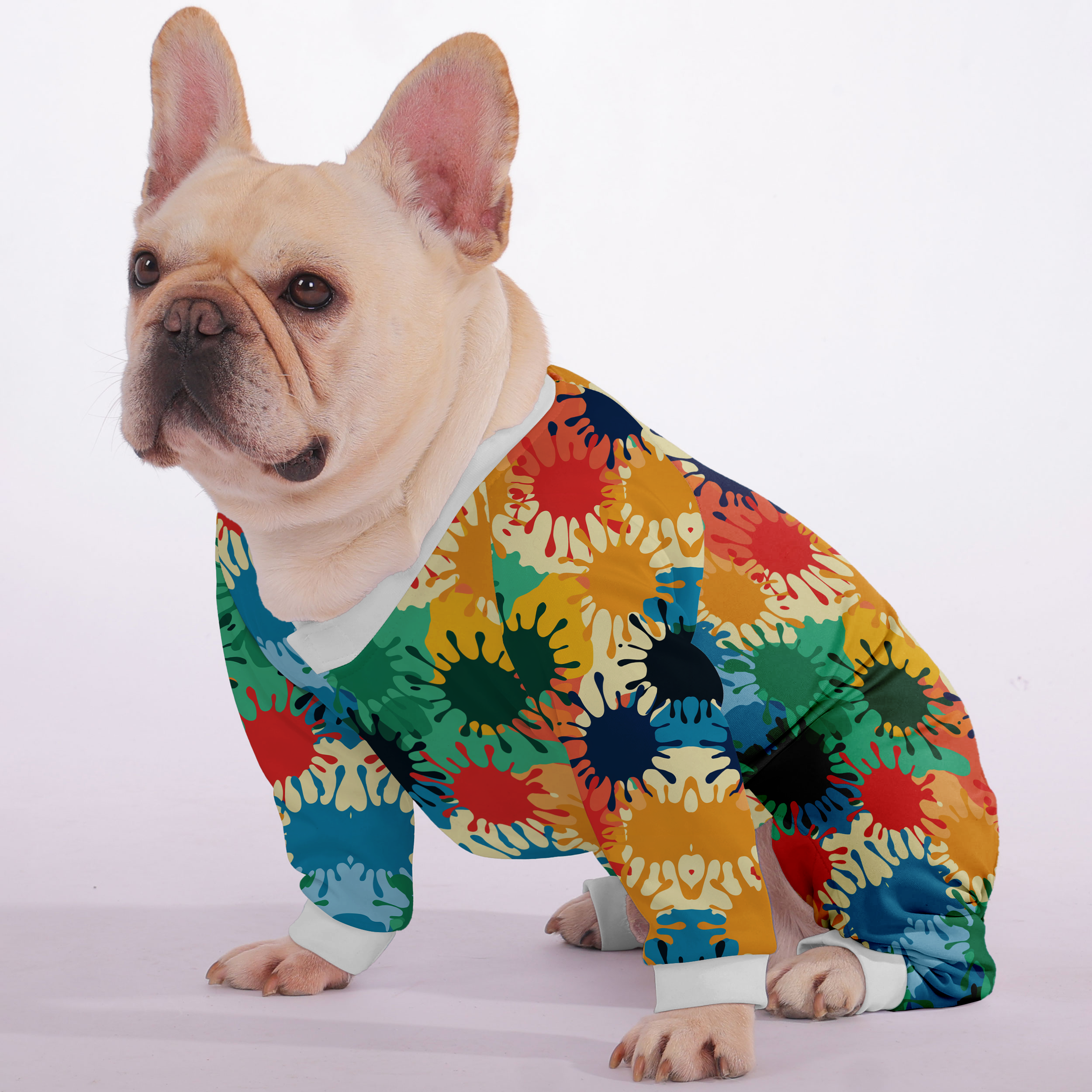 French Bulldog Ultra-Soft Dog Pajamas for Travel Comfort-fadou