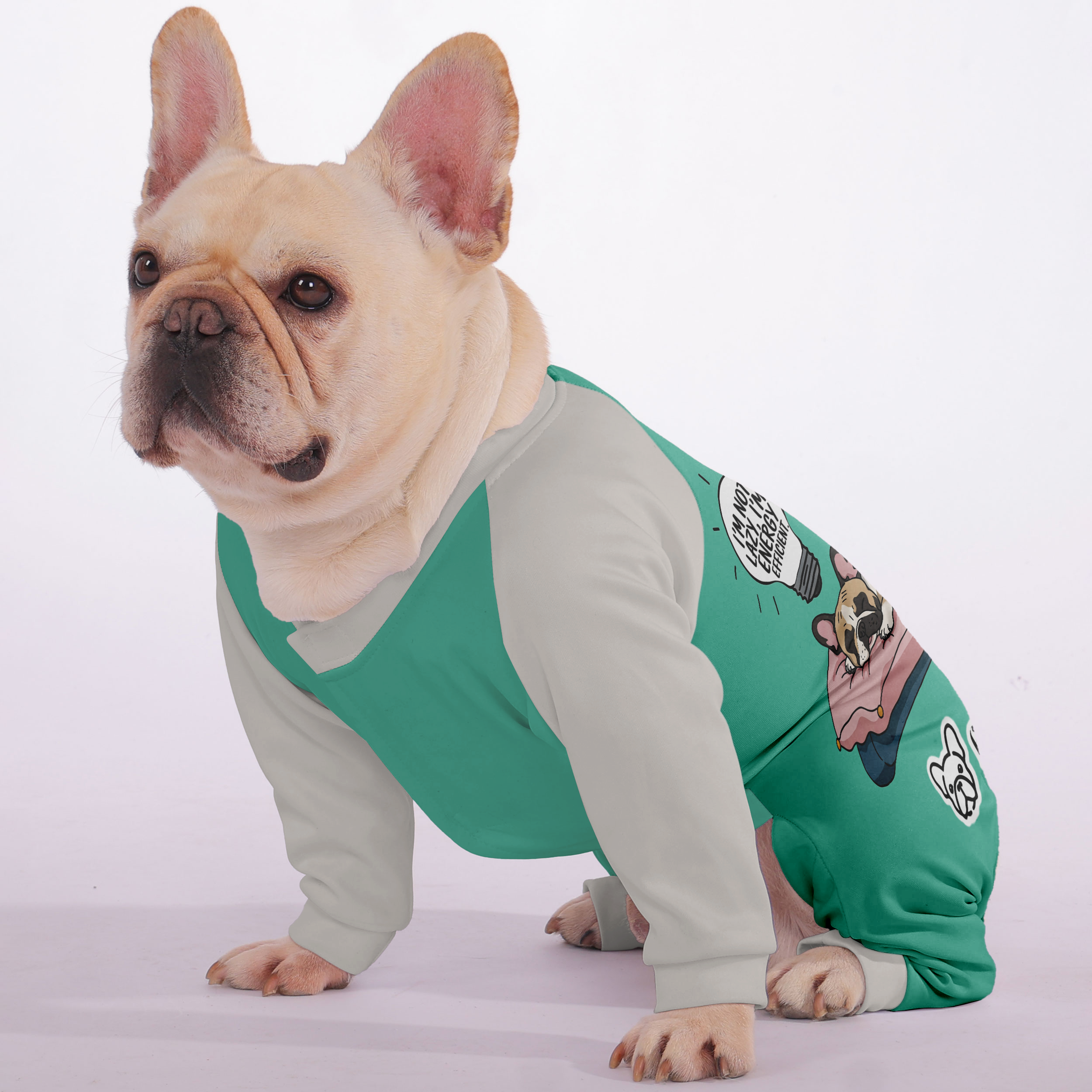 Frenchie Ultra-Soft Dog Pajamas for Brachycephalic Dogs-fadou