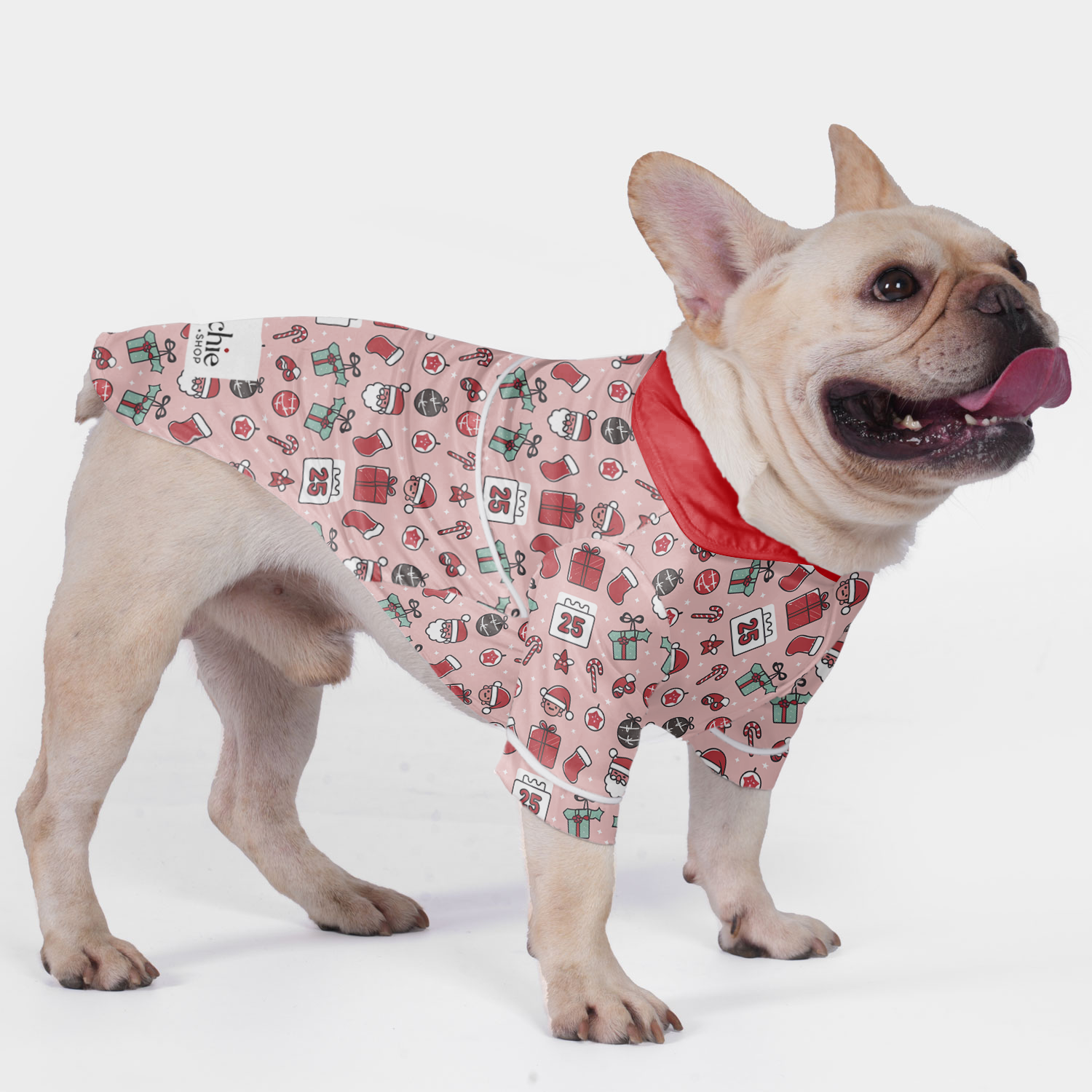 Oliver French Bulldog Dog Pajamas for Brachycephalic Dogs-fadou
