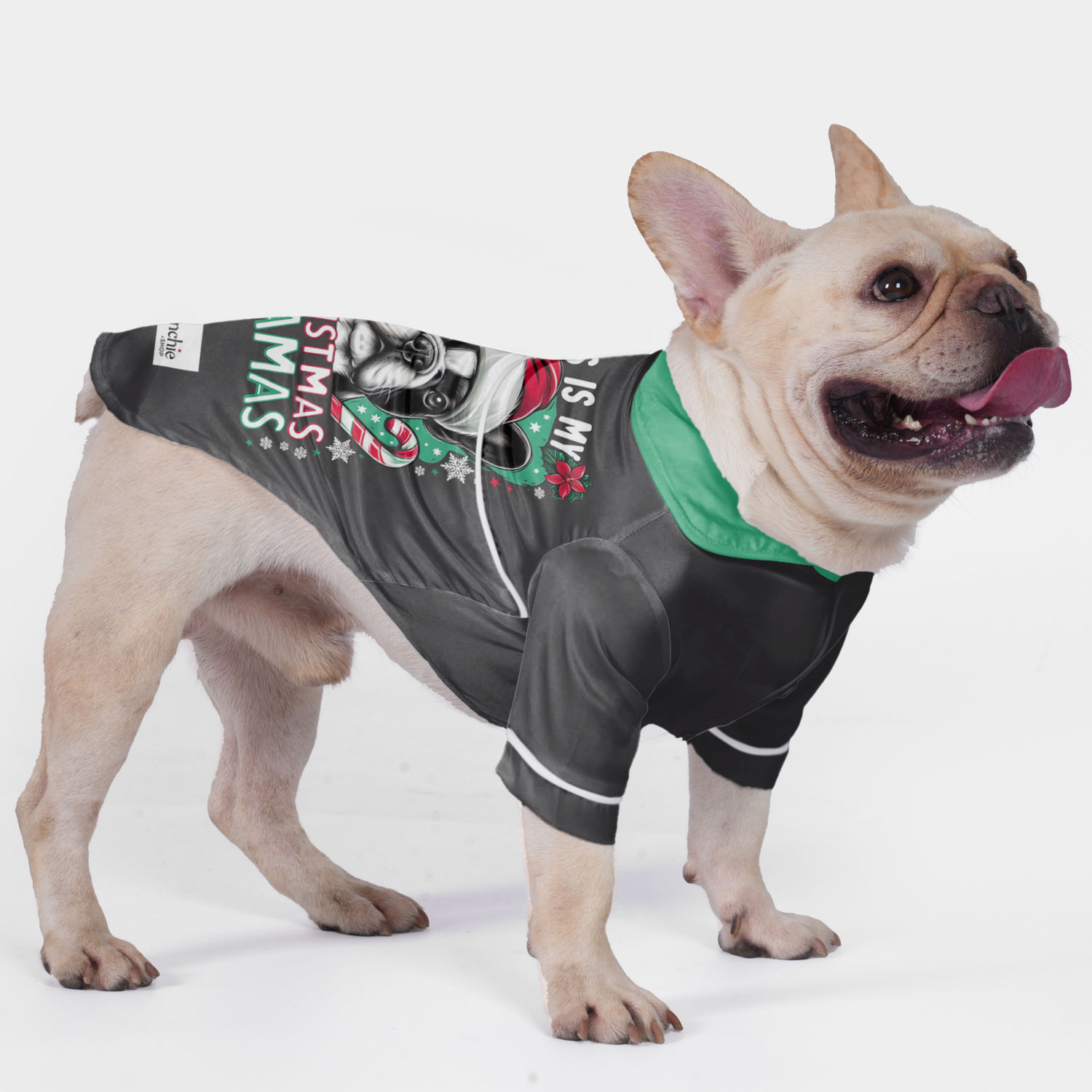 Abby French Bulldog Night Outfit for Brachycephalic Dogs-fadou