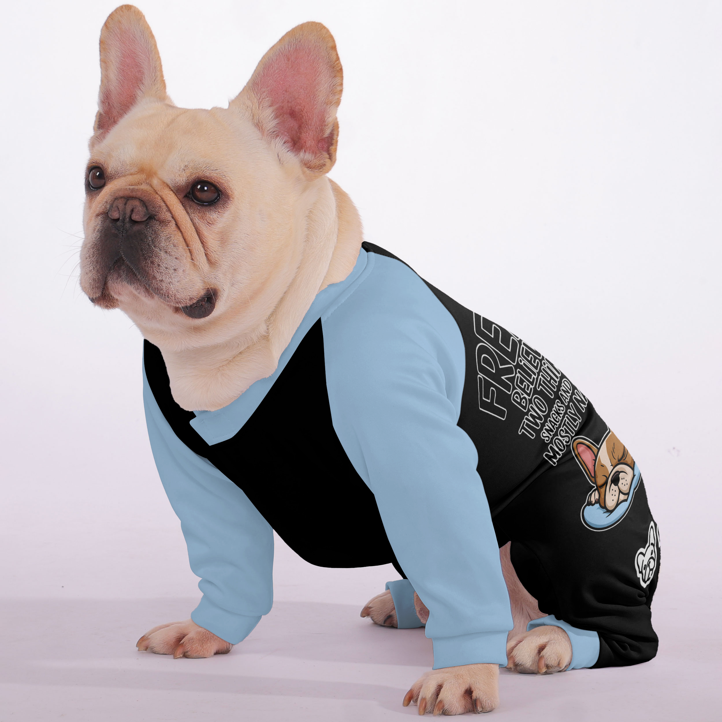 Frenchie Ultra-Soft Cozy Loungewear for Short-Nosed Dogs-fadou