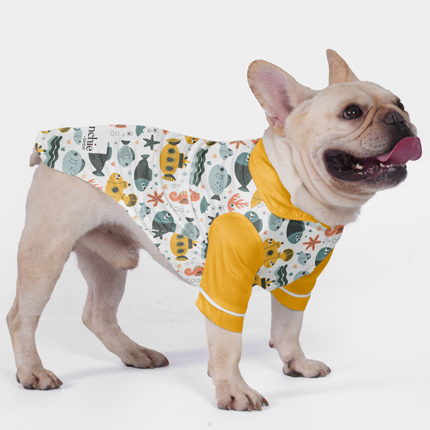 Buddy French Bulldog Dog Pajamas for Brachycephalic Dogs-fadou