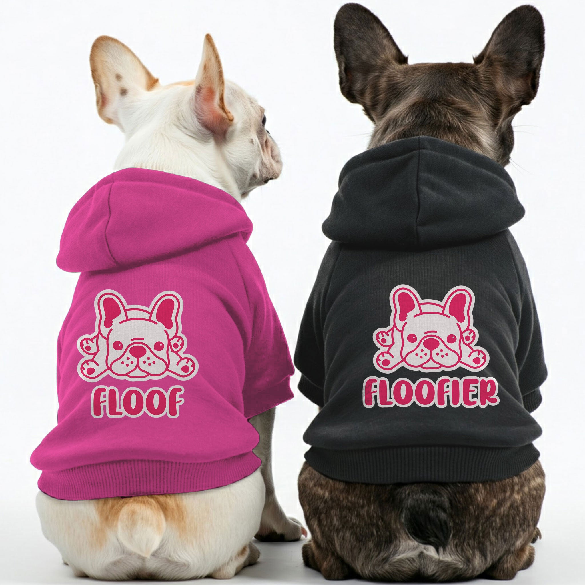 French Bulldog Personalized Dog Hoodie for Brachycephalic Dogs-fadou