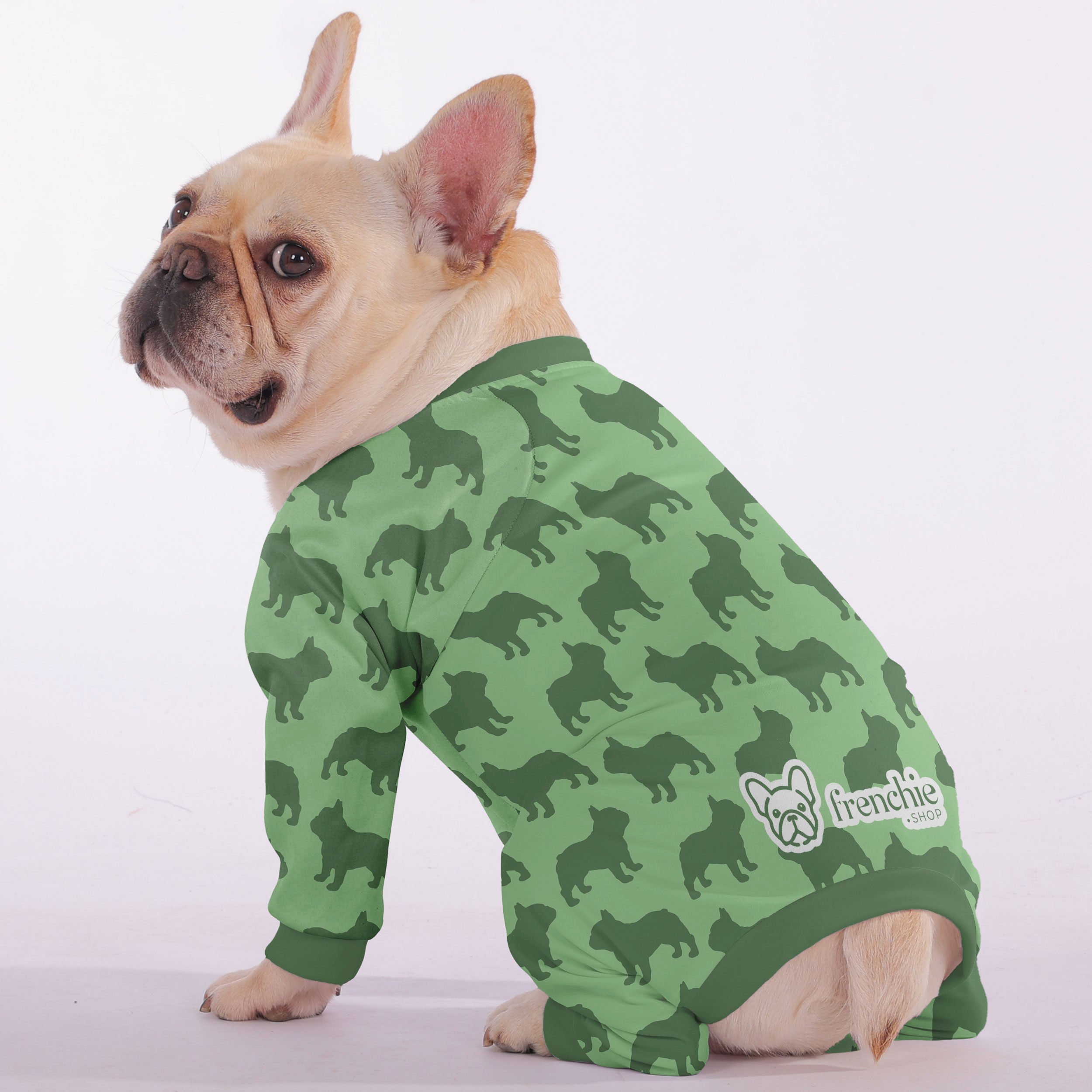 French Bulldog Cozy Night Outfit for Brachycephalic Dogs-fadou
