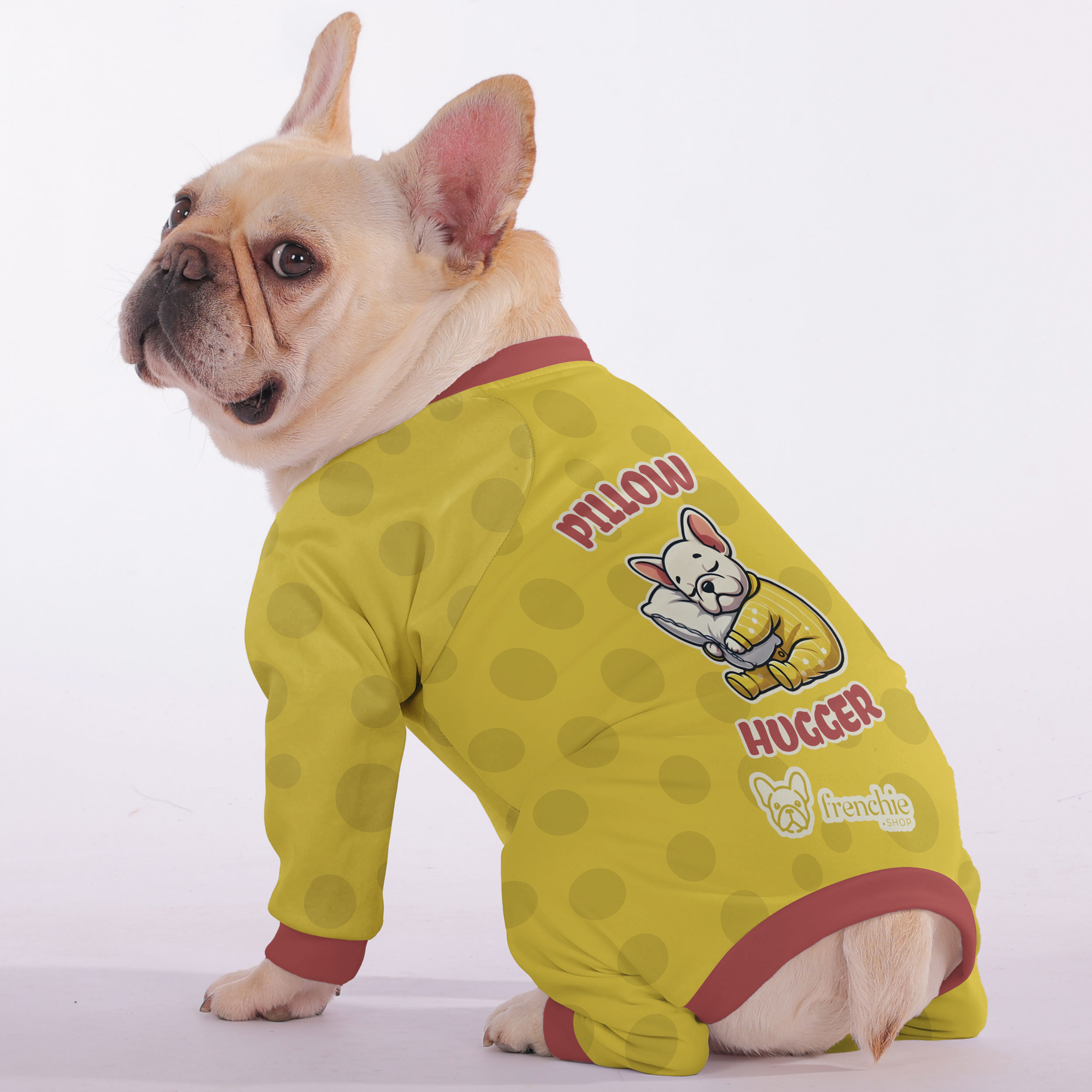 Pillow French Bulldog Dog Pajamas for Outdoor Adventures-fadou