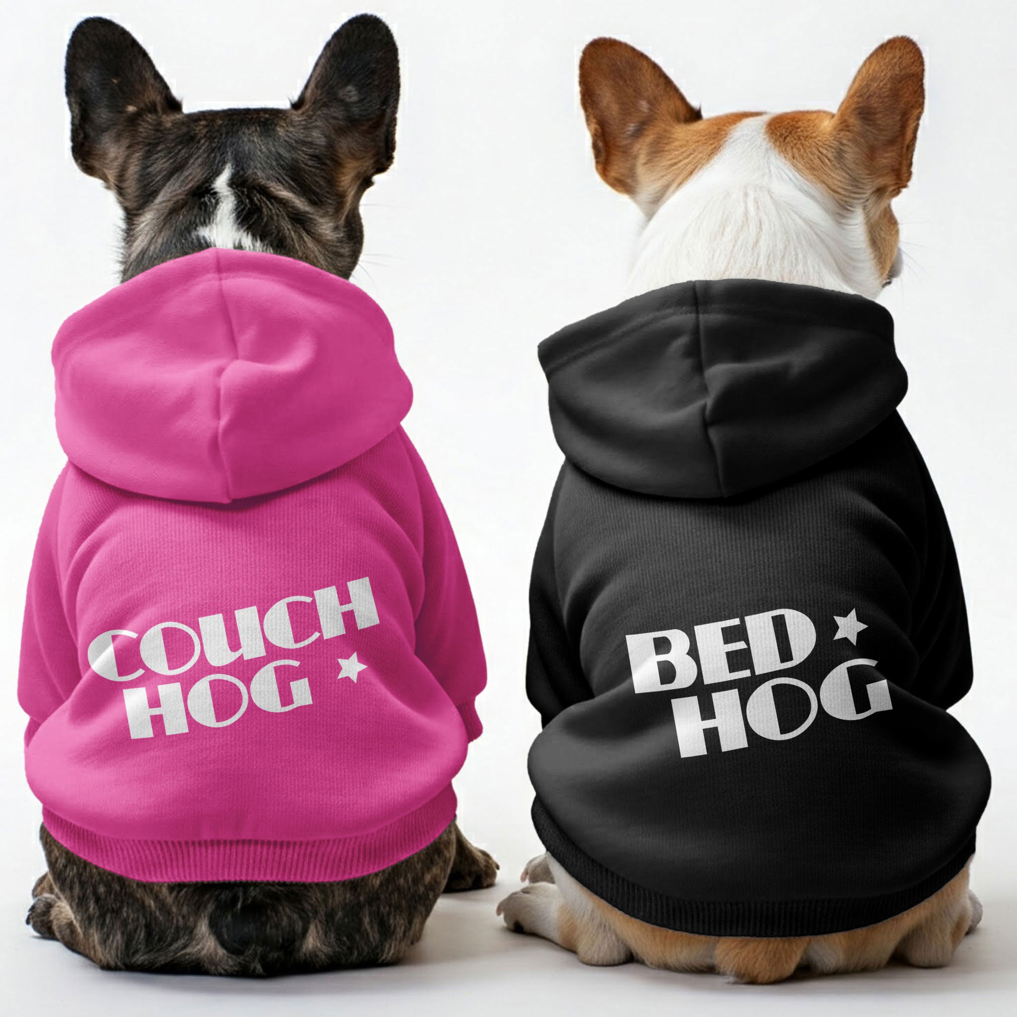 French Bulldog Personalized Fleece Hoodie for Playtime Fun-fadou