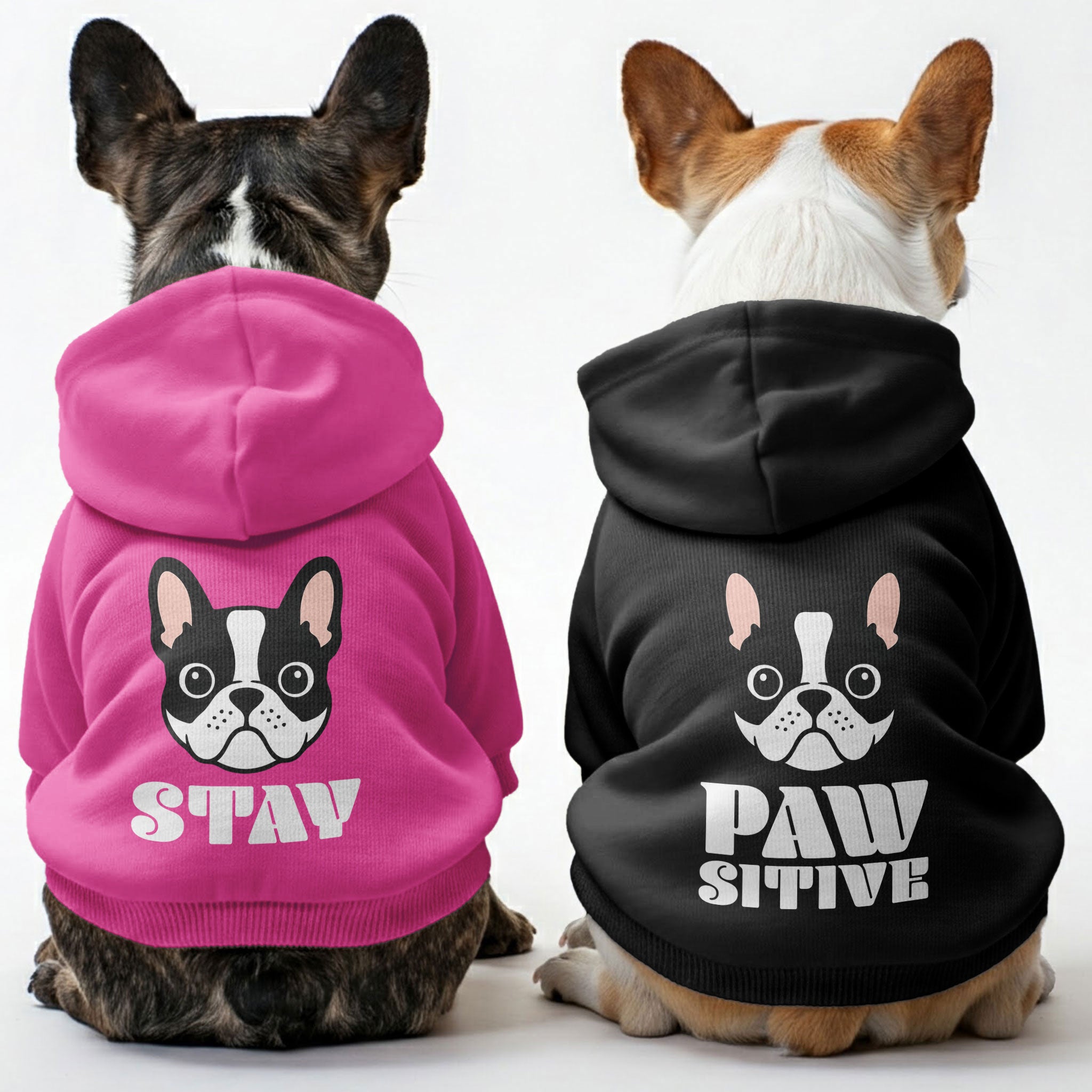 STAY French Bulldog Pet Sweatshirt for Brachycephalic Dogs-fadou