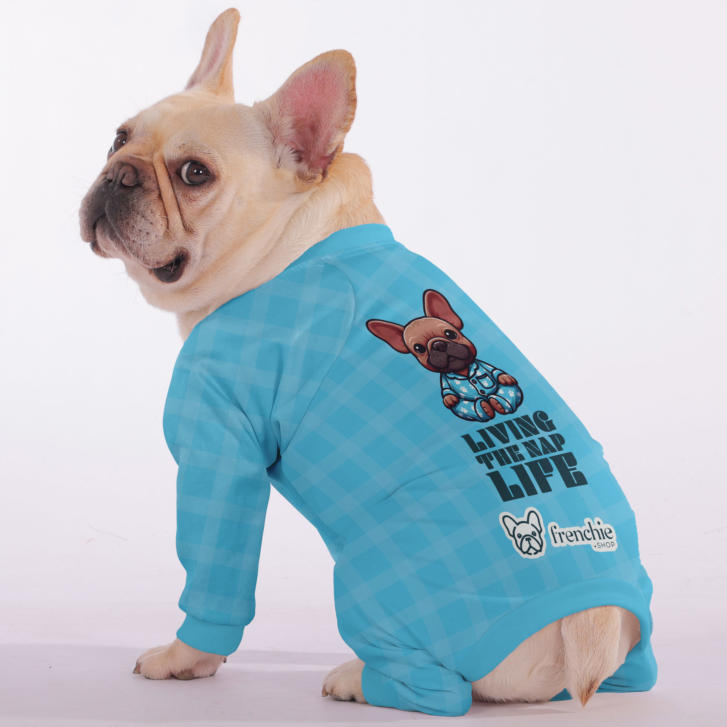 French Bulldog Ultra-Soft Cozy Loungewear for Stocky Dogs-fadou