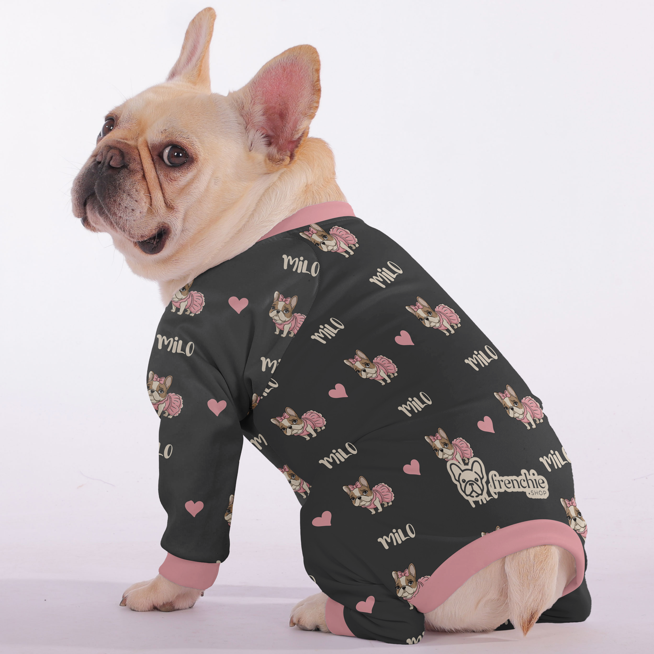 French Bulldog Soft Cozy Loungewear for Brachycephalic Dogs-fadou