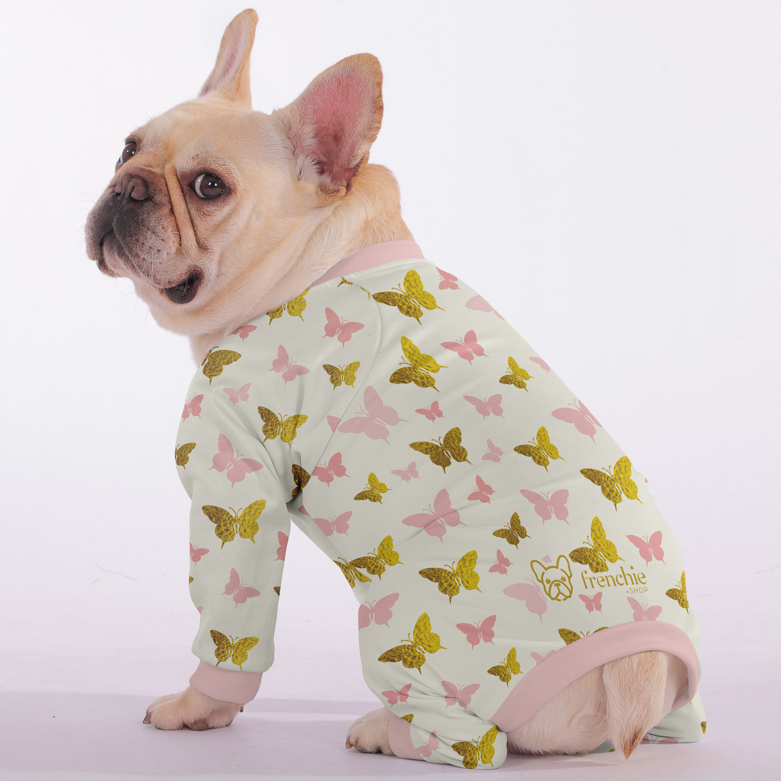 French Bulldog Soft Dog Pajamas for Brachycephalic Dogs-fadou