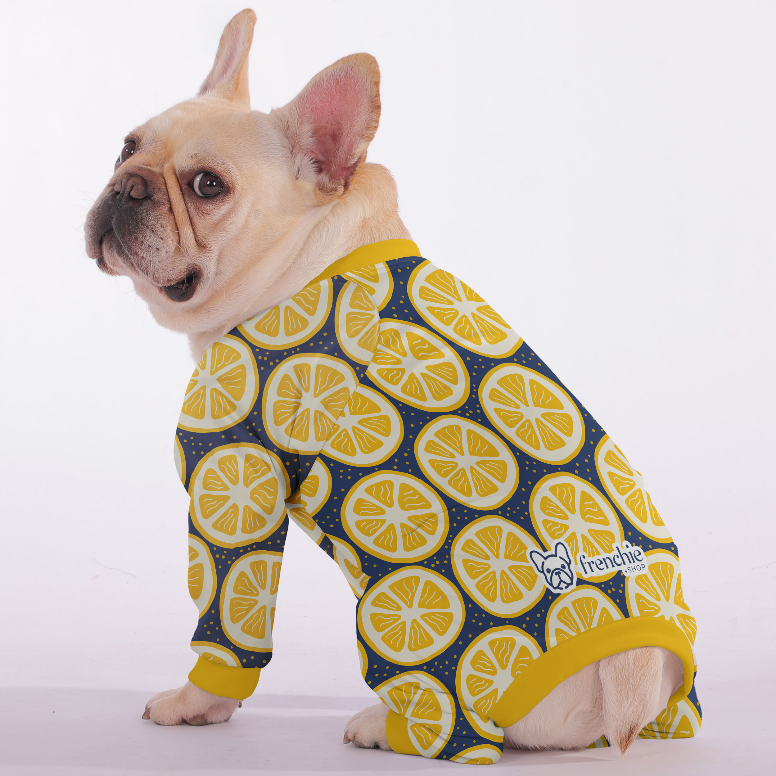 Tanya French Bulldog Pet Sleepwear for Flat-Face Breeds-fadou