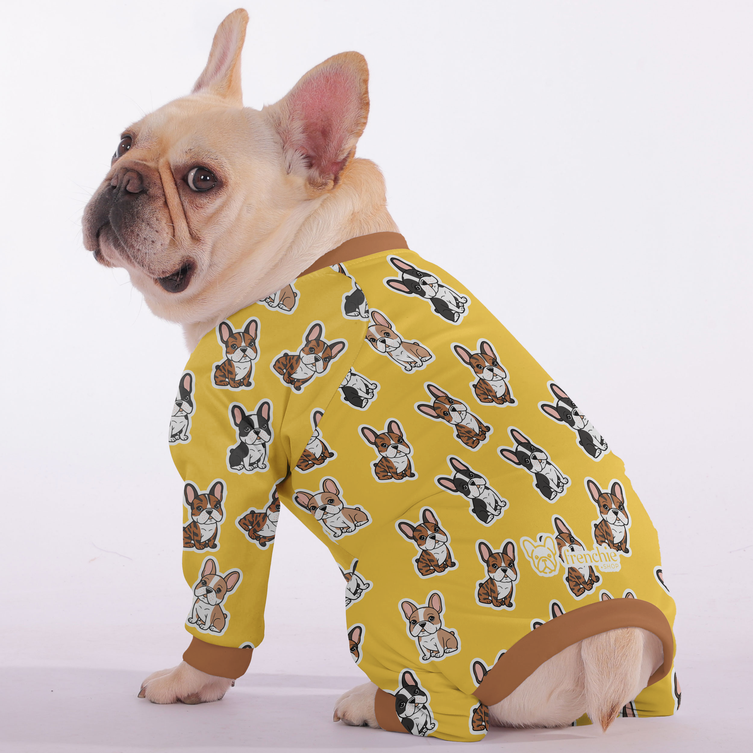 French Bulldog Ultra-Soft Pet Sleepwear for Small Breeds-fadou