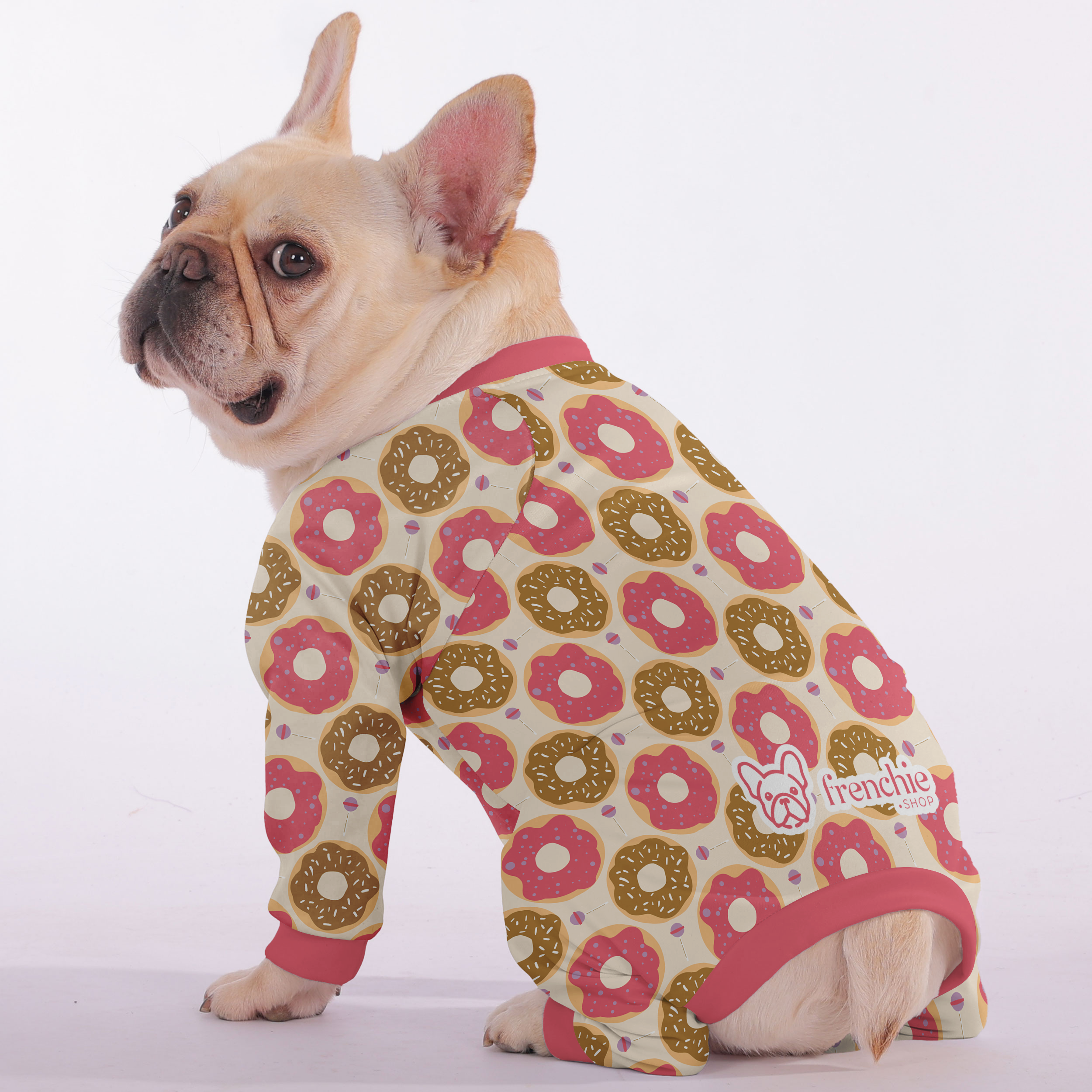 French Bulldog Cozy Pet Sleepwear for Training Sessions-fadou