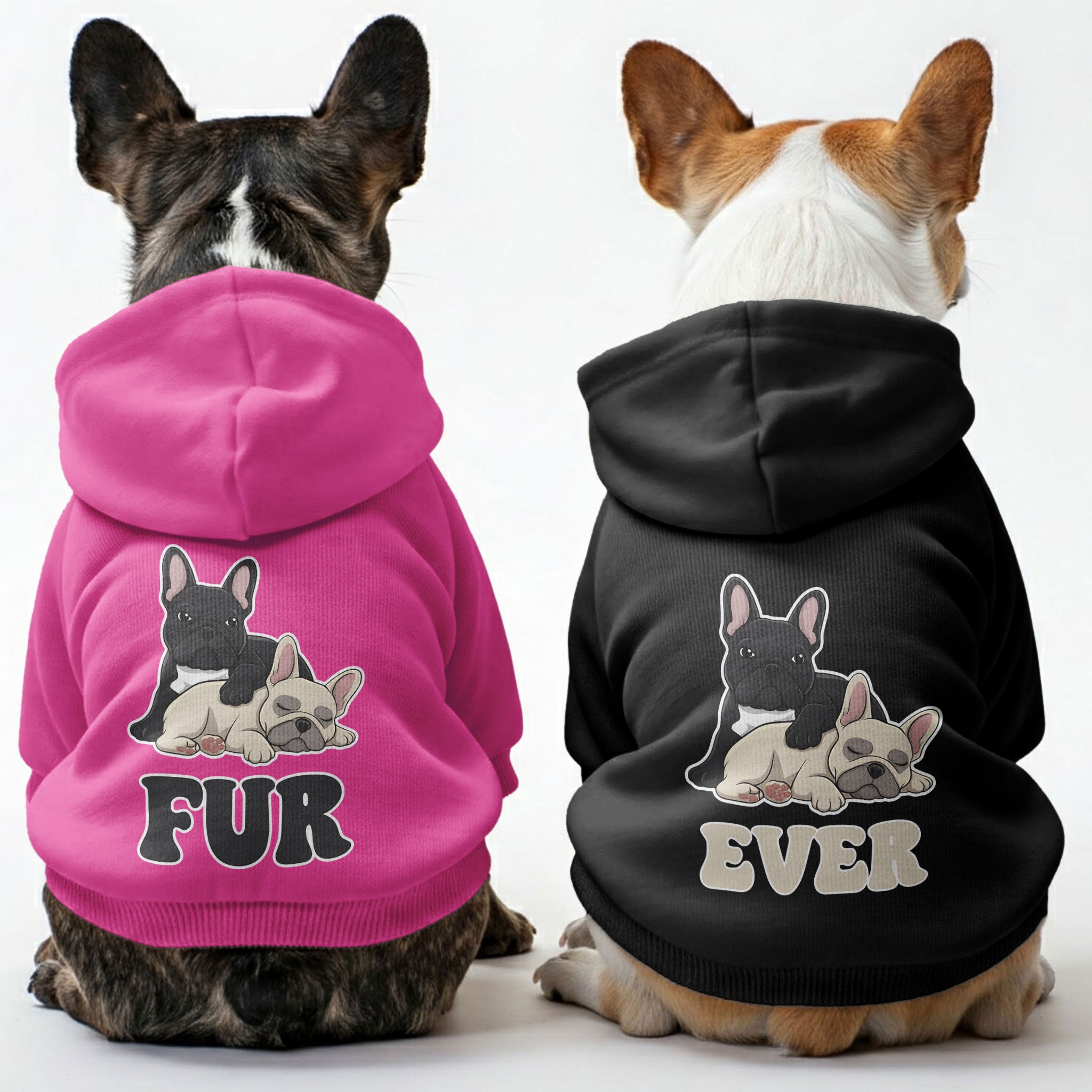 French Bulldog Personalized Dog Hoodie for French Bulldogs-fadou