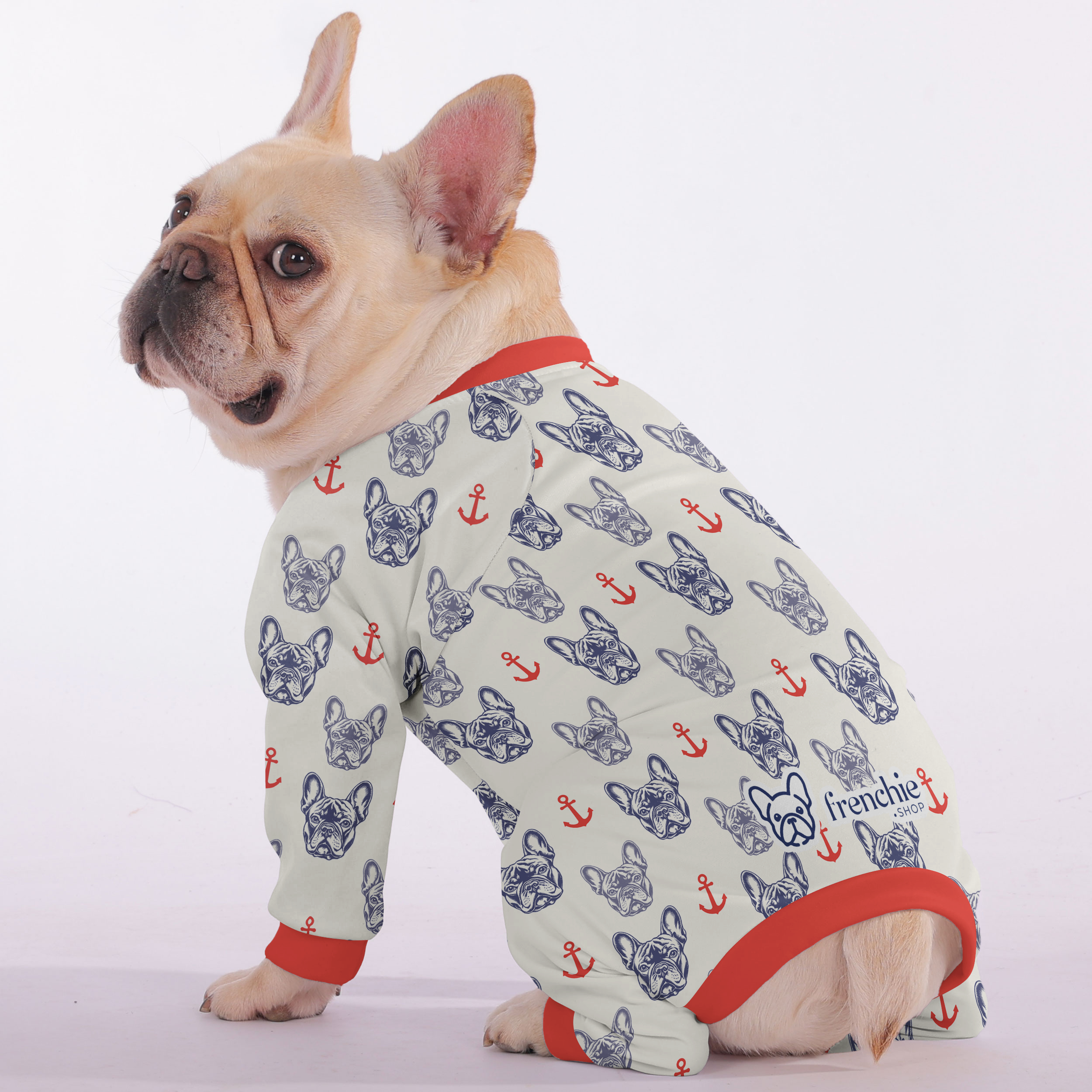 French Bulldog Ultra-Soft Dog Pajamas for Outdoor Adventures-fadou