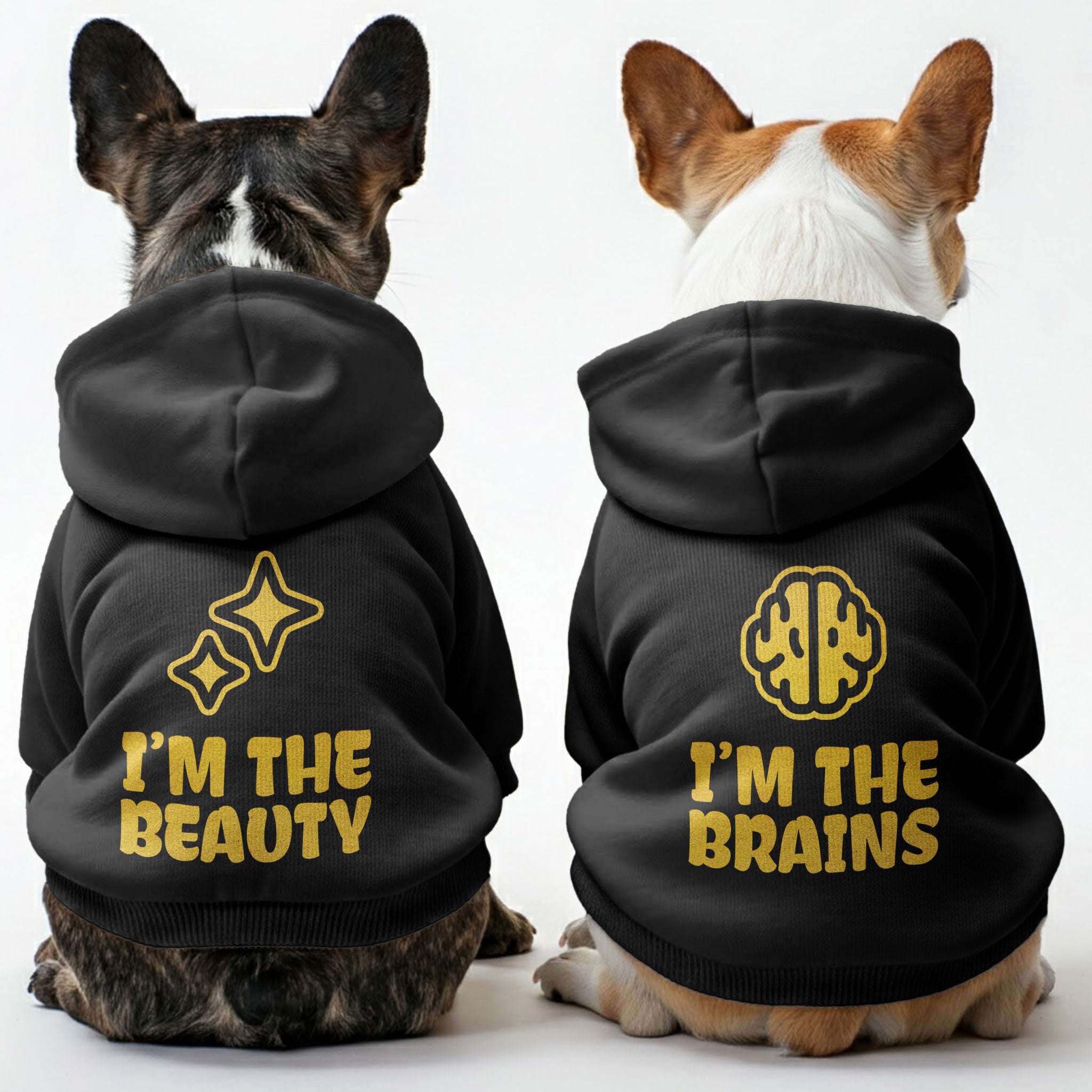 French Bulldog Personalized Pet Sweatshirt for Short-Nosed Dogs-fadou