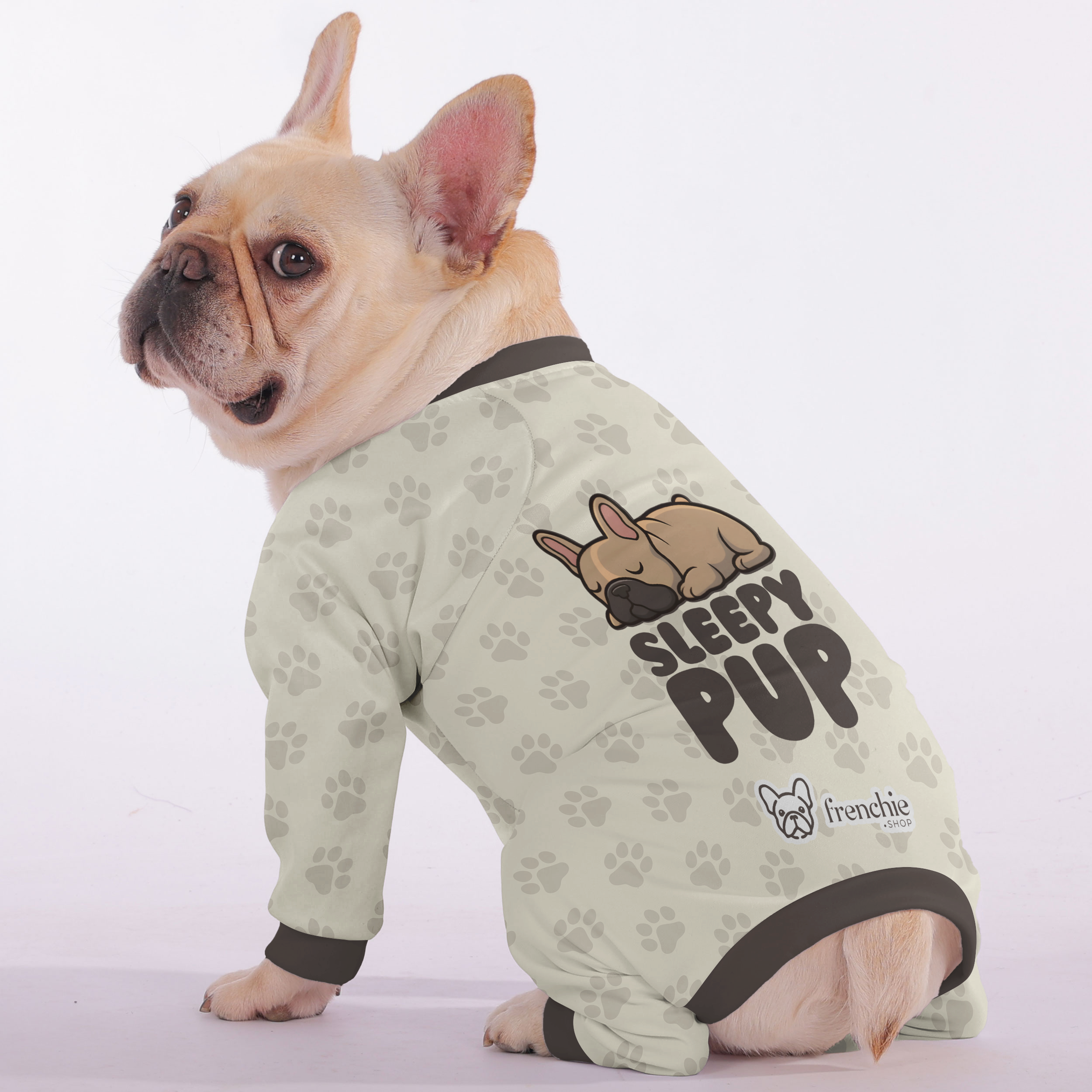 French Bulldog Stylish Night Outfit for Brachycephalic Dogs-fadou