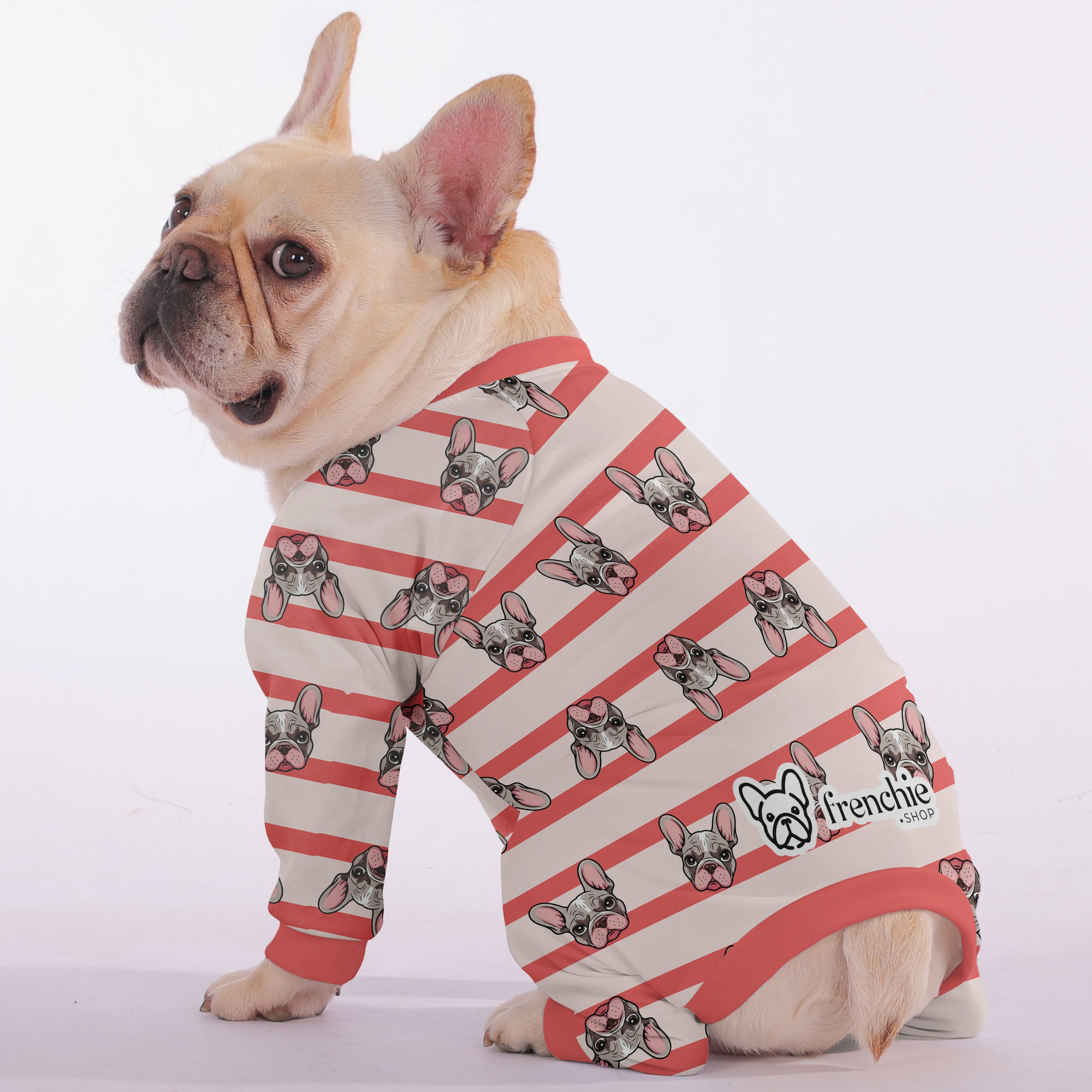 French Bulldog Stylish Cozy Loungewear for Travel Comfort-fadou