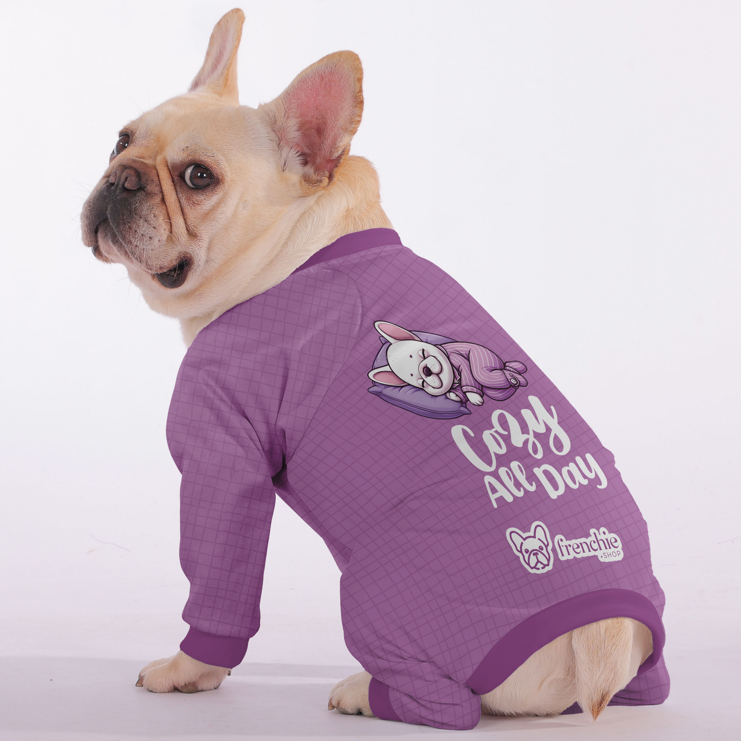 French Bulldog Ultra-Soft Cozy Loungewear for Daily Walks-fadou