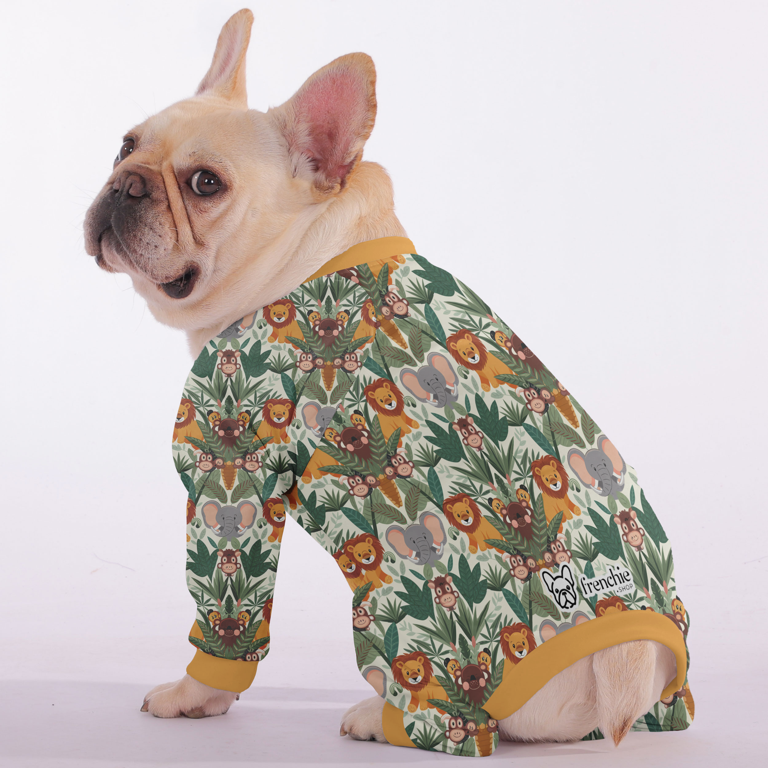French Bulldog Stylish Cozy Loungewear for Small Breeds-fadou