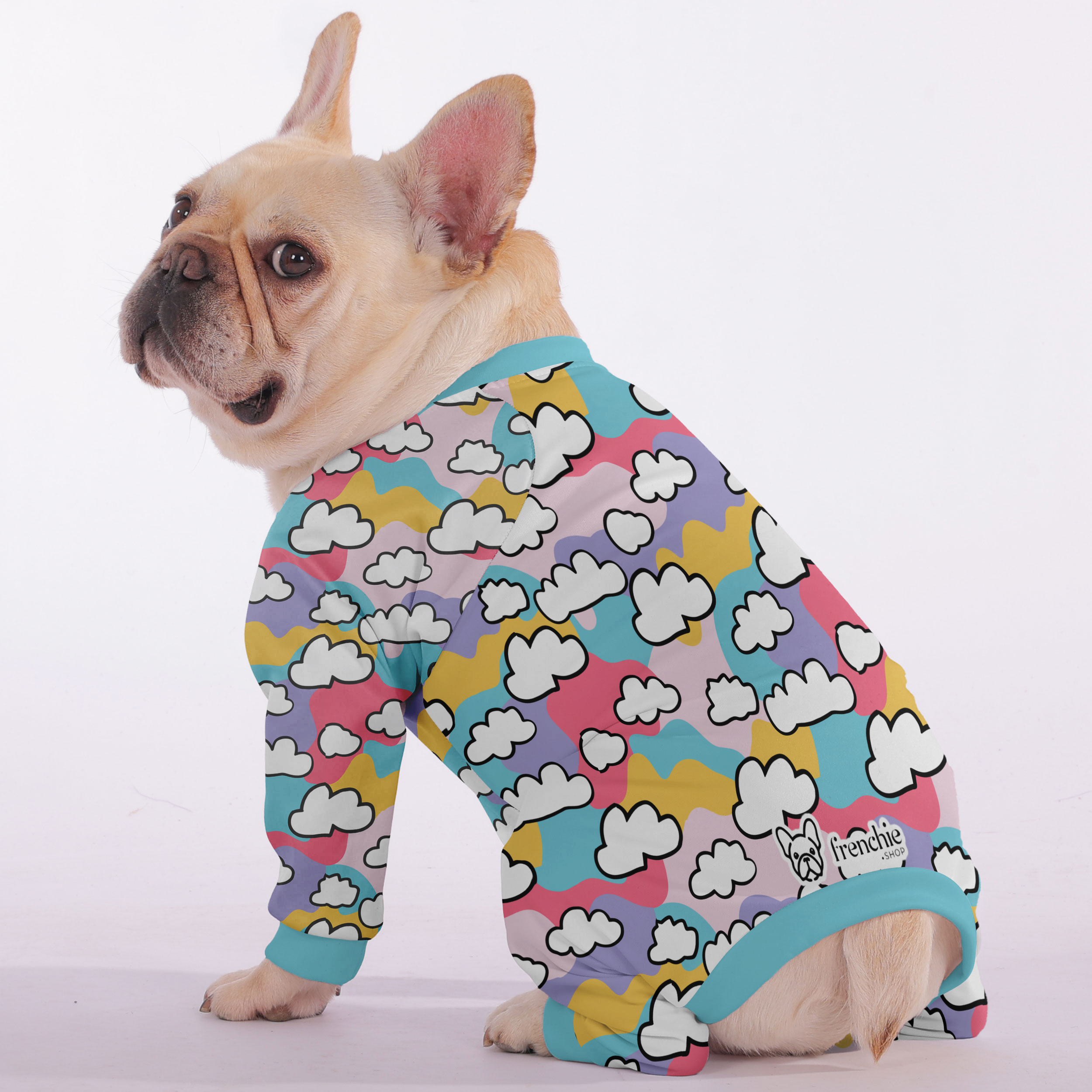 French Bulldog Ultra-Soft Night Outfit for Playtime Fun-fadou